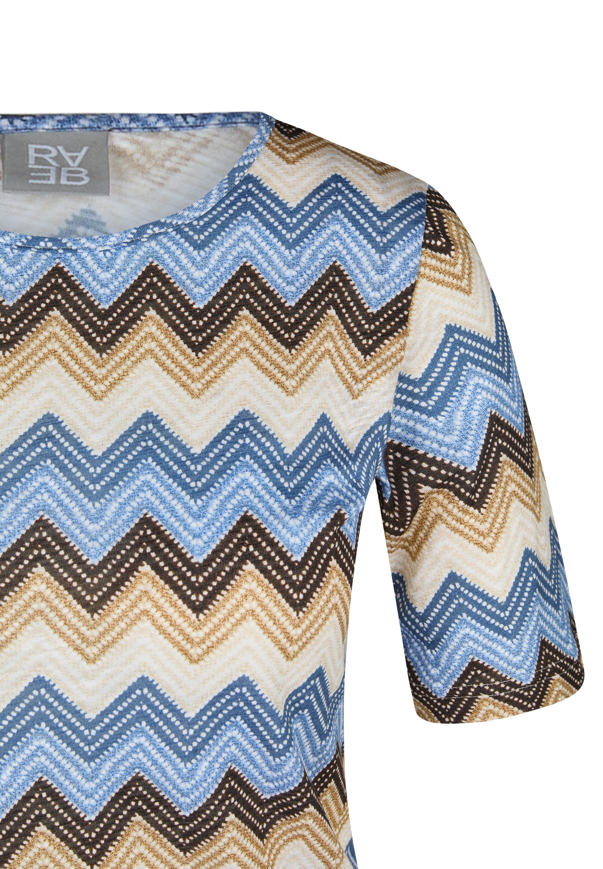 Rabe T-Shirt mit grafischem Muster