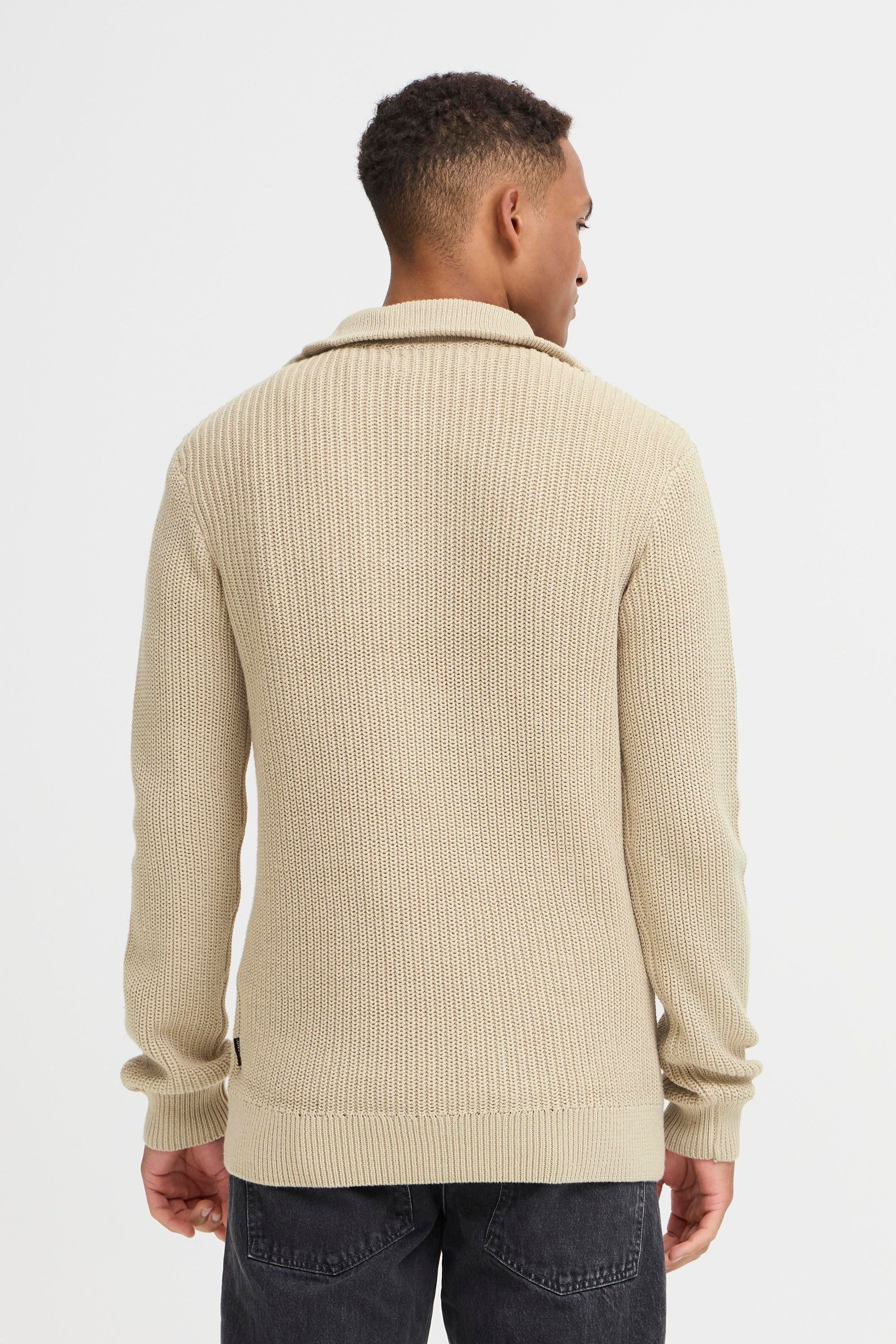 Blend Troyer BHDENO Halfzipp Pullover Gray M 3