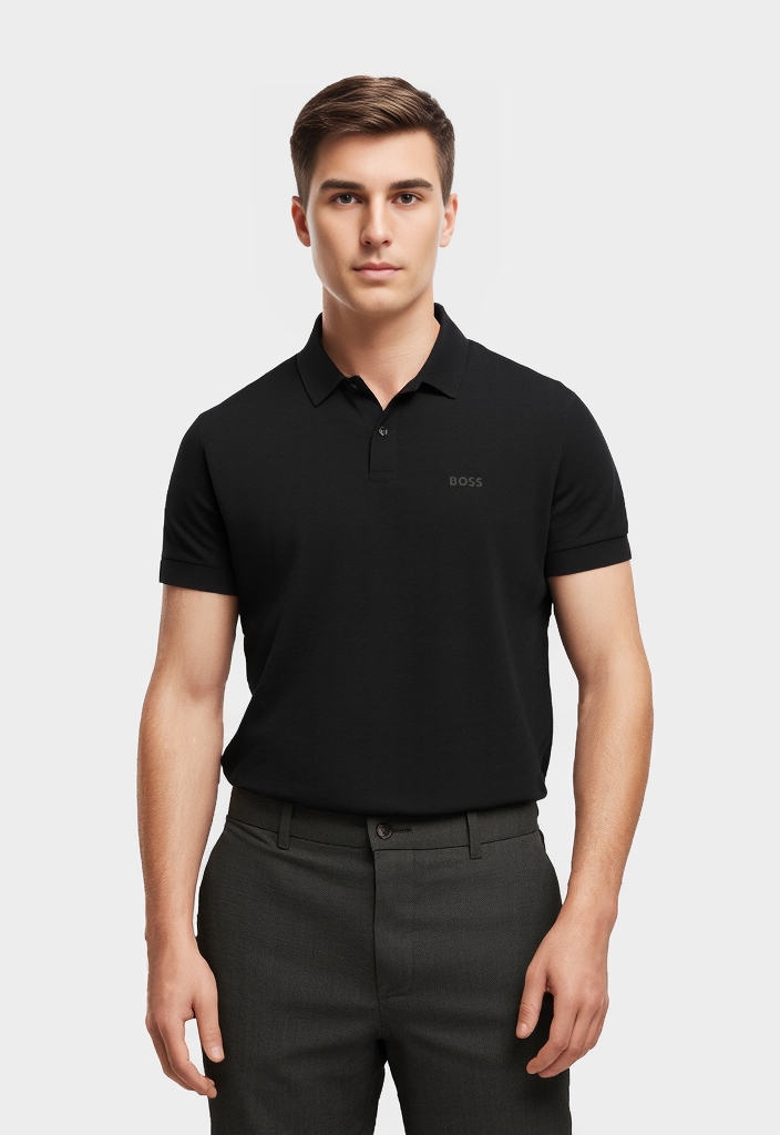BOSS GREEN Poloshirt "Pio" mit Knöpfen, regular fit, toniges Logo günstig online kaufen