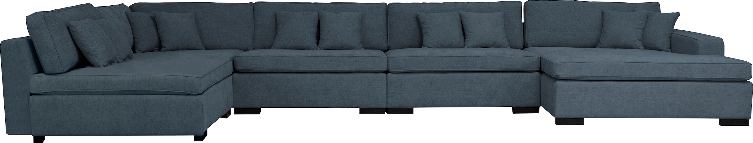 Guido Maria Kretschmer Home&Living Wohnlandschaft »Skara U-Form«, Lounge-Sofa mit Federkernpolsterung, in vielen Bezugsvarianten