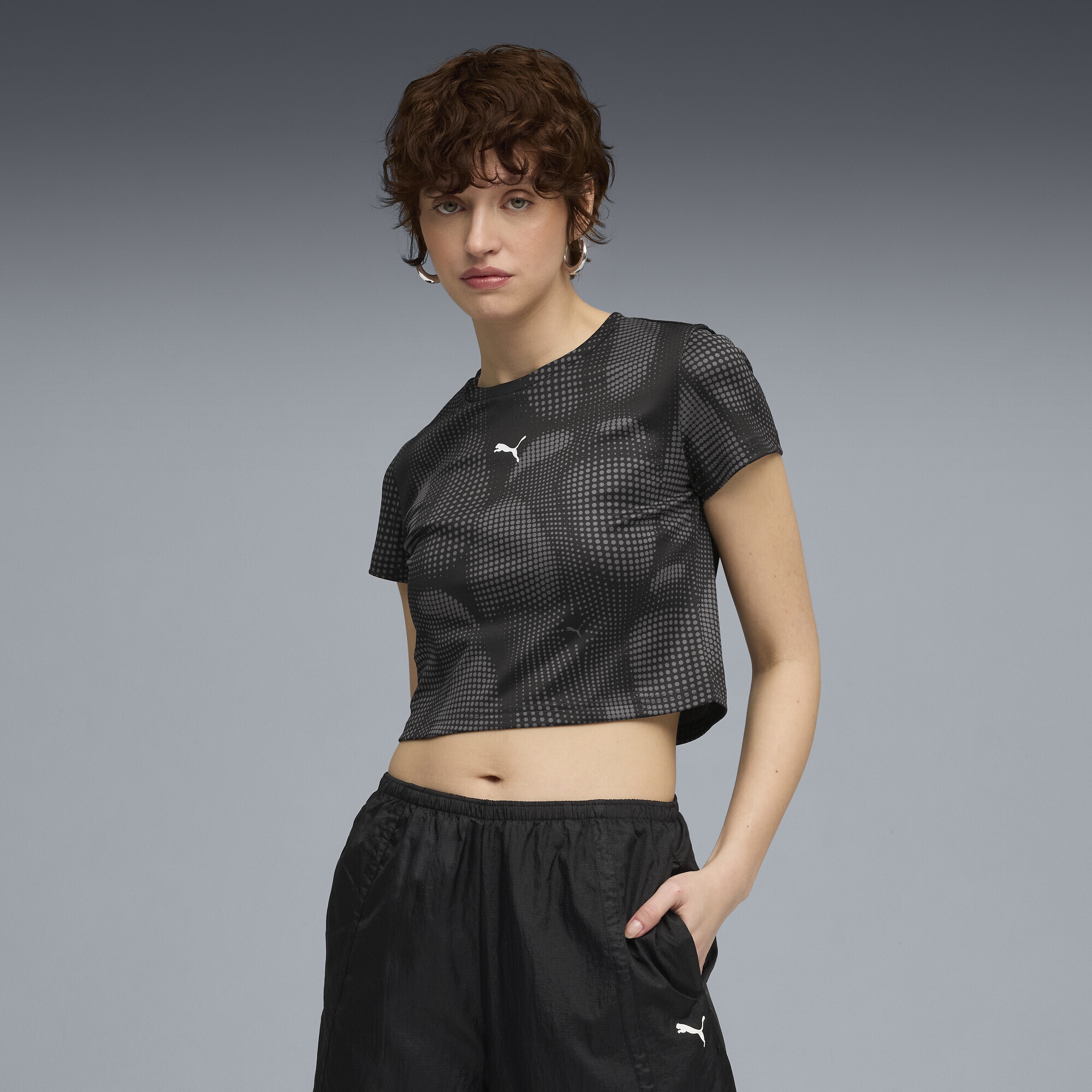 PUMA T-Shirt »DARE TO Allover-Print T-Shirt Damen«