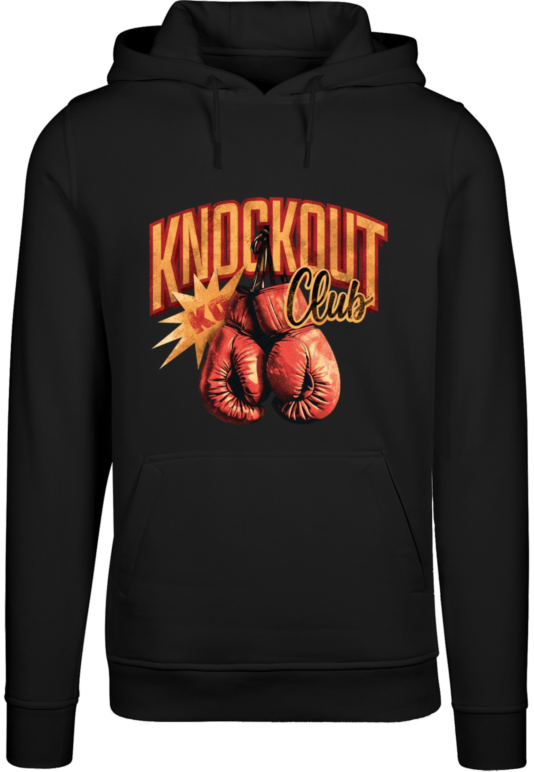MisterTee Kapuzenpullover "MisterTee Knockout Club Hoody" 1 Stk. günstig online kaufen