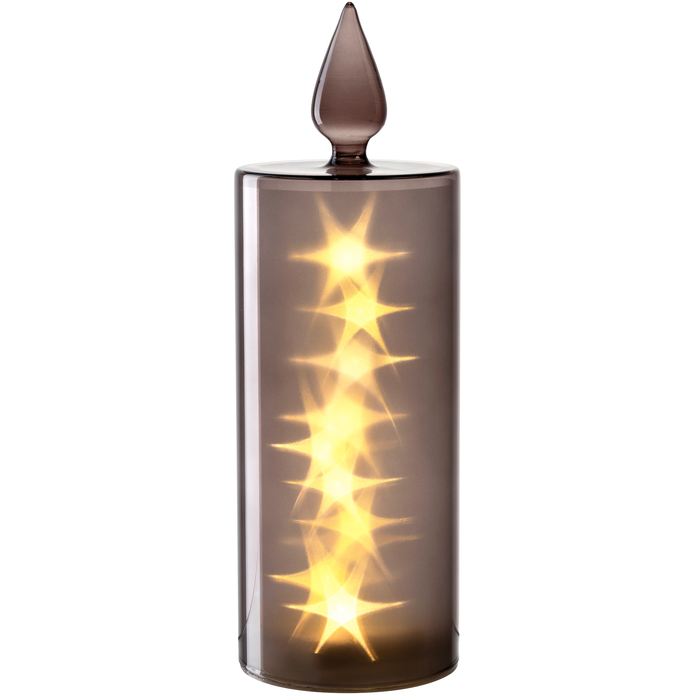 LEONARDO LED Dekolicht "Capanna" Glaskerze mit edler Verspiegelung durch Lü günstig online kaufen