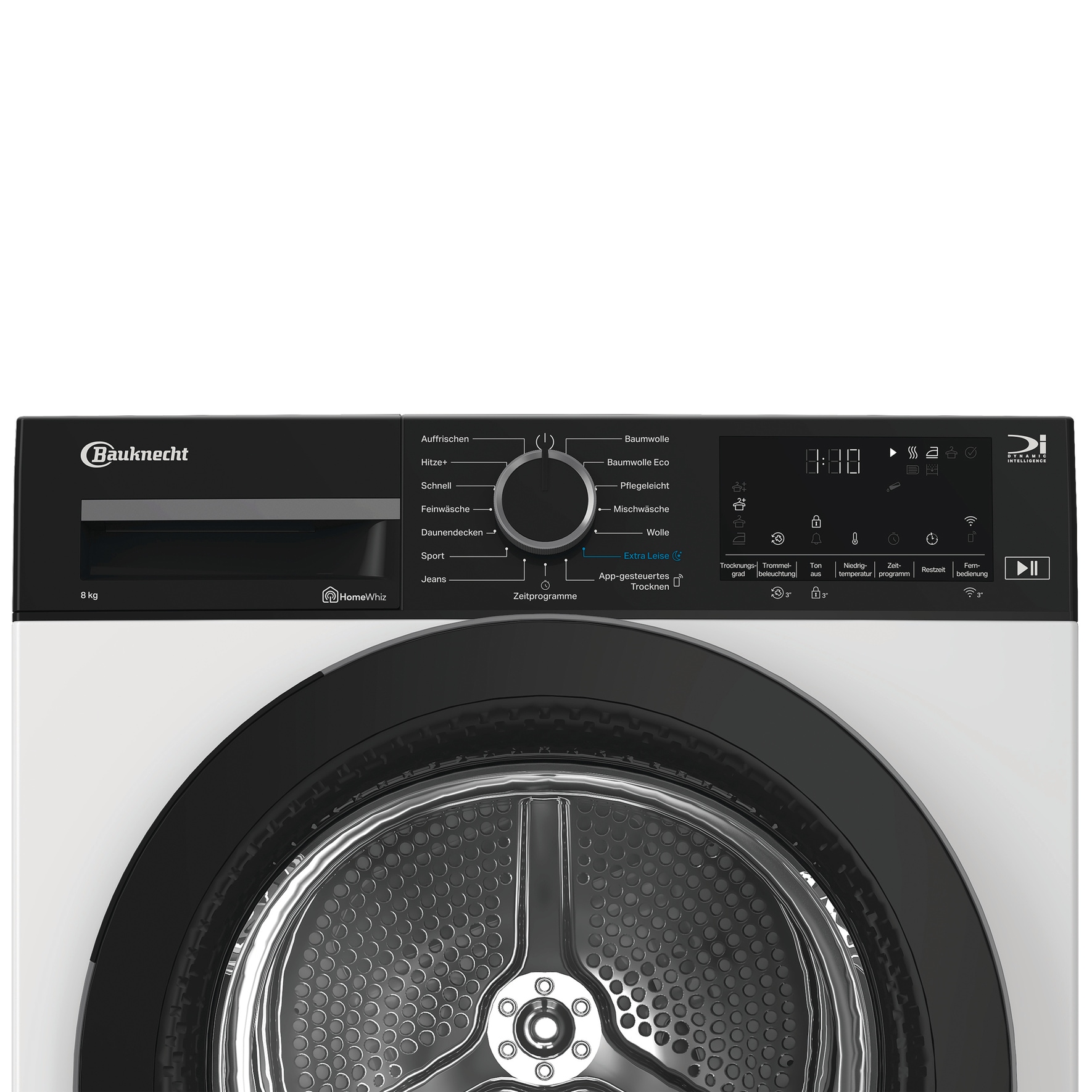 BAUKNECHT Wärmepumpentrockner »BTSV 87A WB« Silent Spin - leises Trocknen dank optimierter Trommelbeschichtung