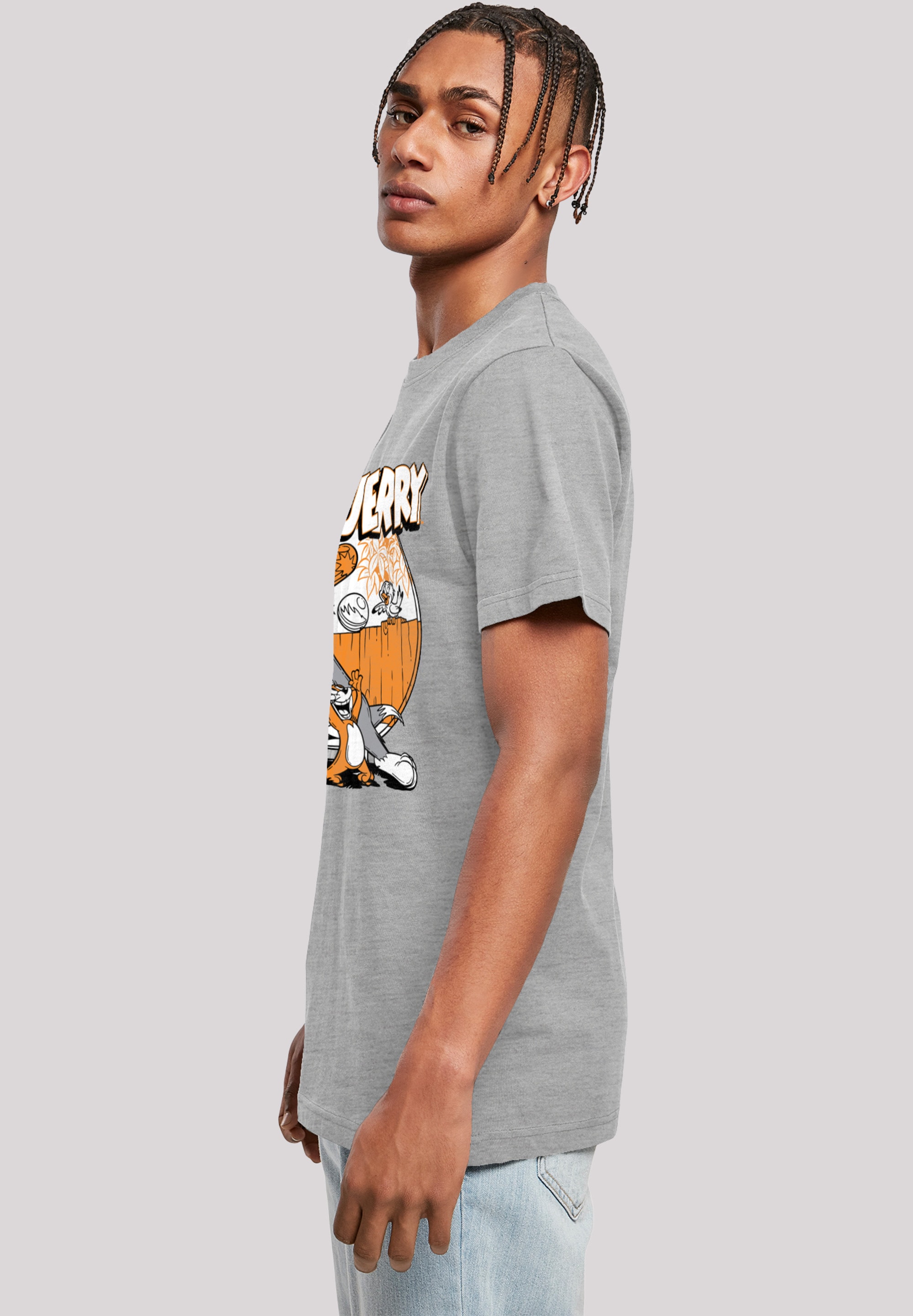 F4NT4STIC T-Shirt »Tom and Jerry TV Serie Play Baseball«, Print