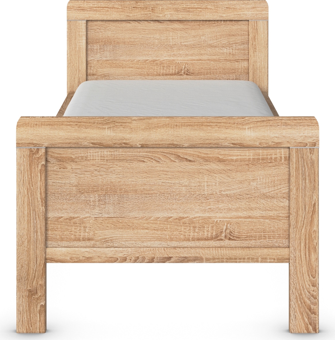 rauch Bett »Bett Einzelbett Stollenbett EVELYN« in Komforthöhe aus Holzwerkstoff in elegantem Stil MADE IN GERMANY