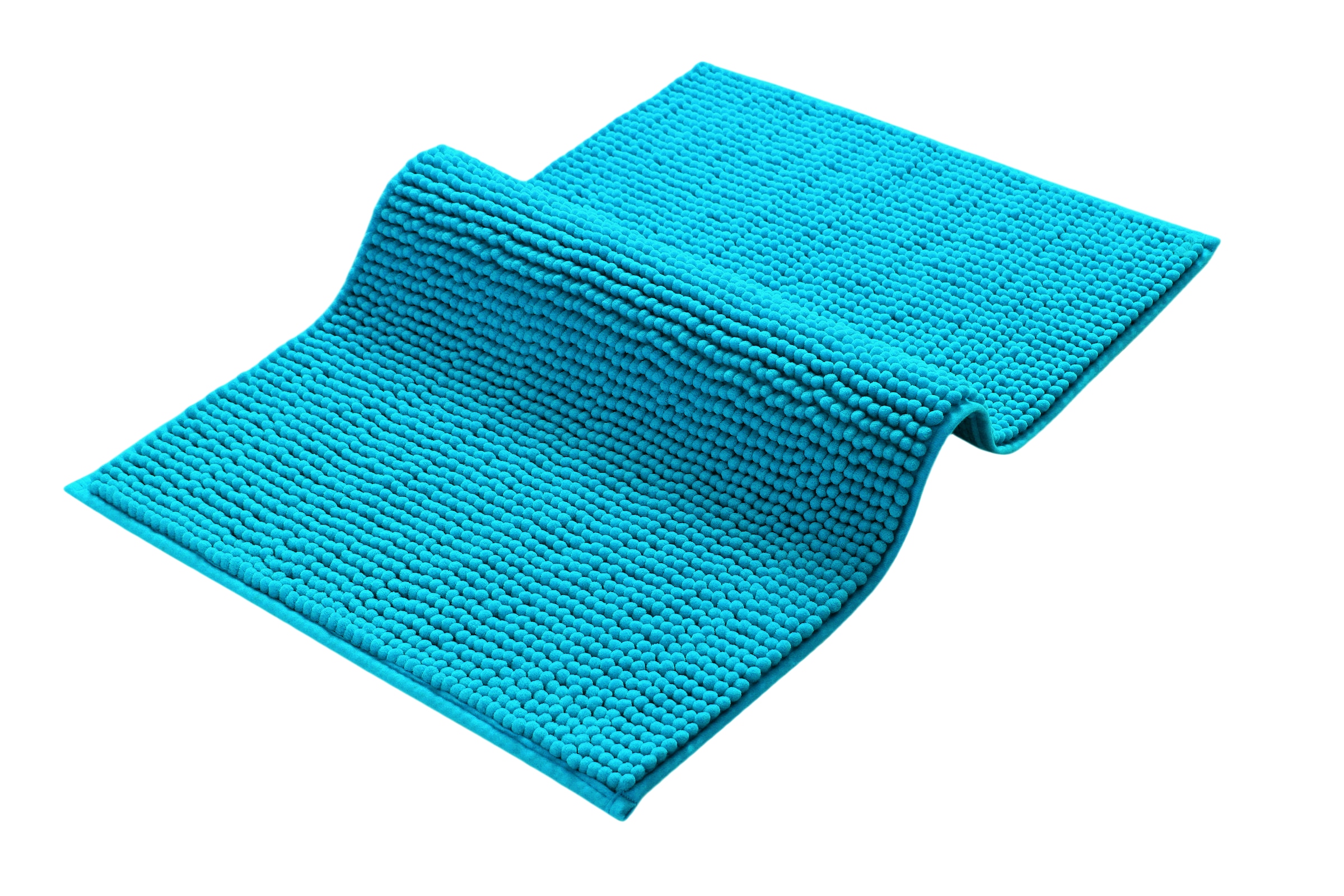 my home Badematte »Vanessa Chenille, Badvorleger, Badezimmer Teppich, Duschvorleger«, beidseitig nutzbar-strapazierfähig-fußbodenheizungsgeeignet-schnell trocknend, Uni Farben, besonders weich, rechteckig