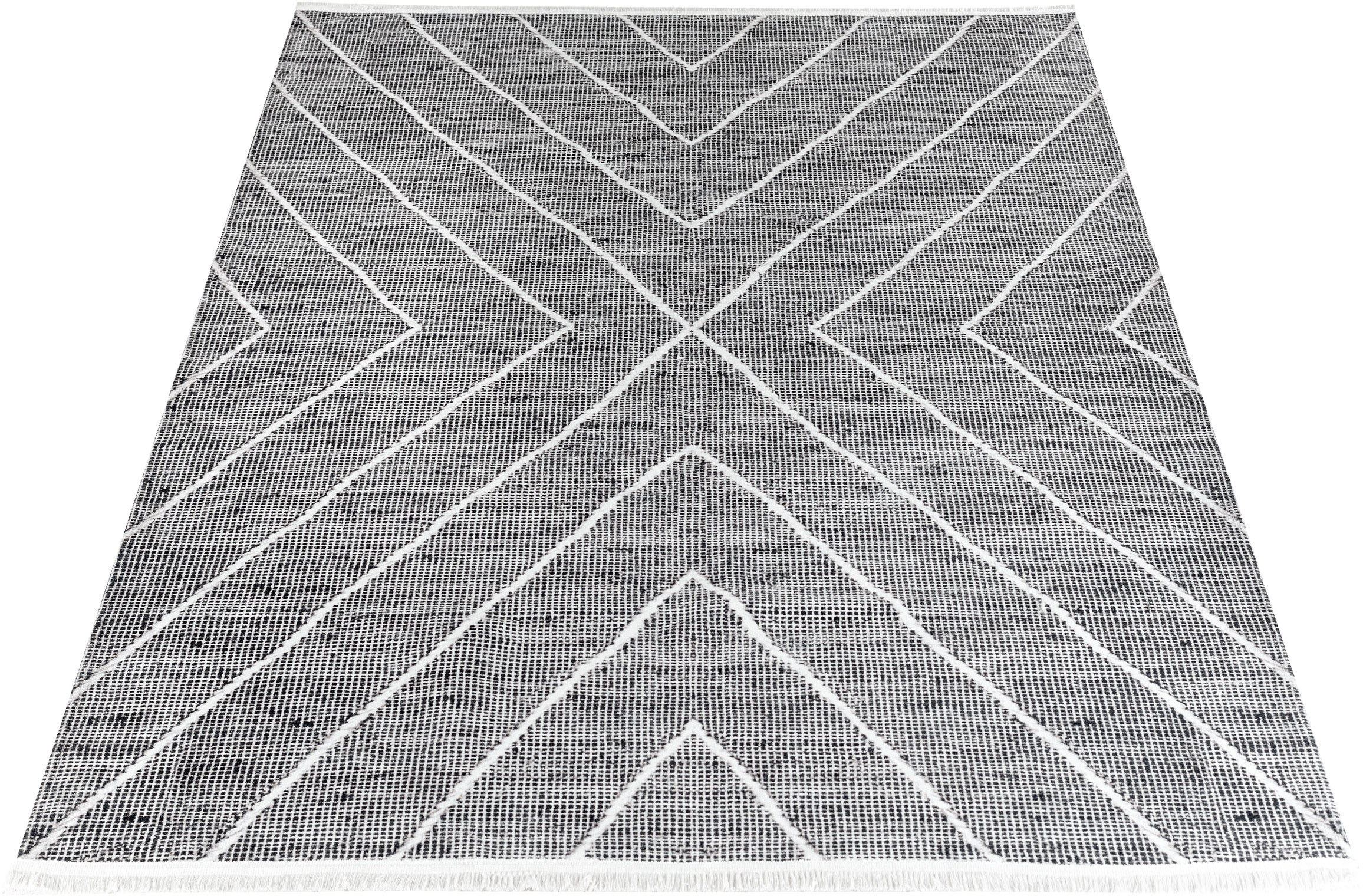 Teppich bestellen Scandi Flachwebteppich, »EFE Wohnzimmer, Sehrazat rechteckig, | 1020«, BAUR Style
