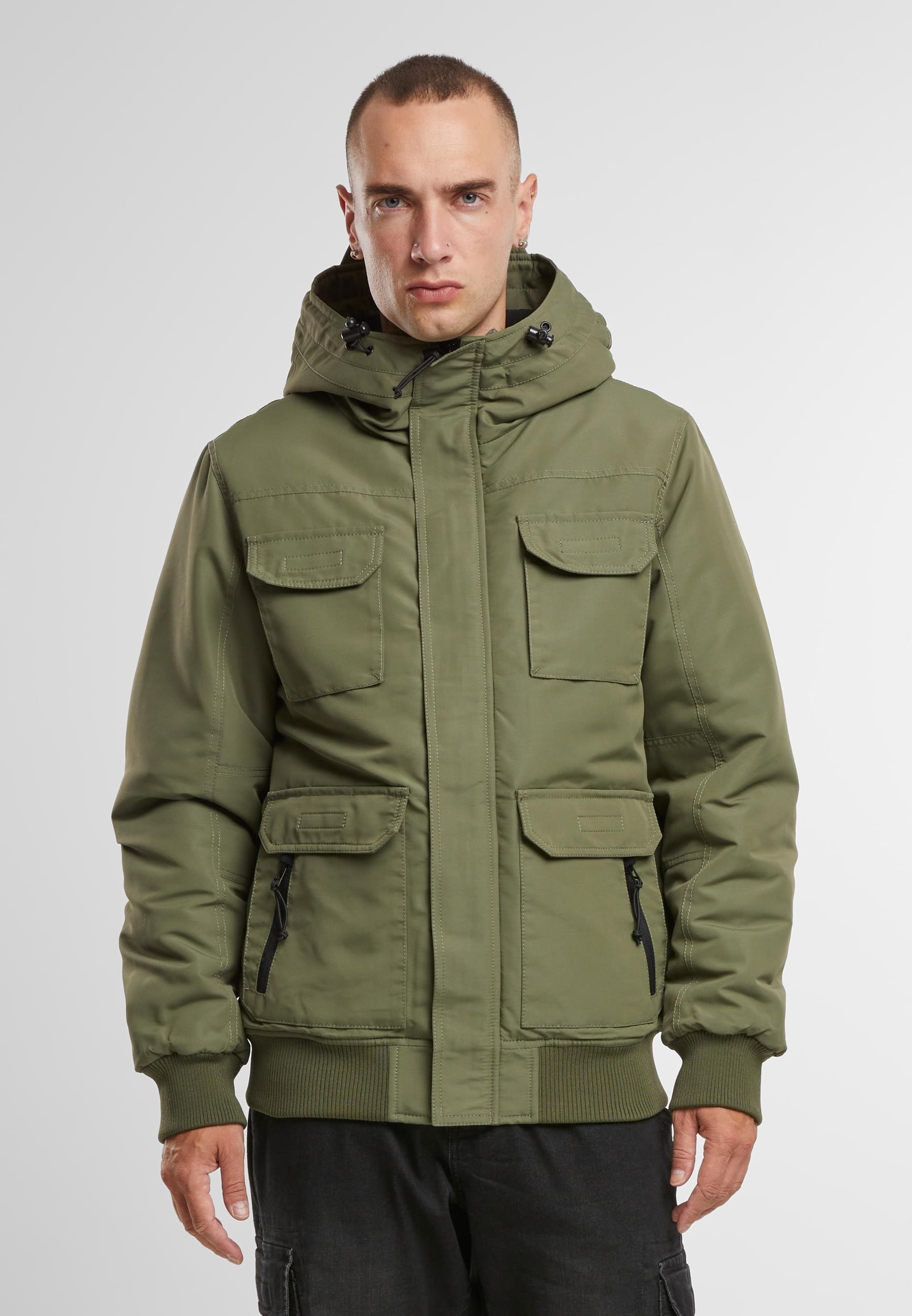 Thumbnail - Brandit Allwetterjacke "Brandit Brandit Men Exploration Jacket" 1 Stk. tlg. mitKapuze