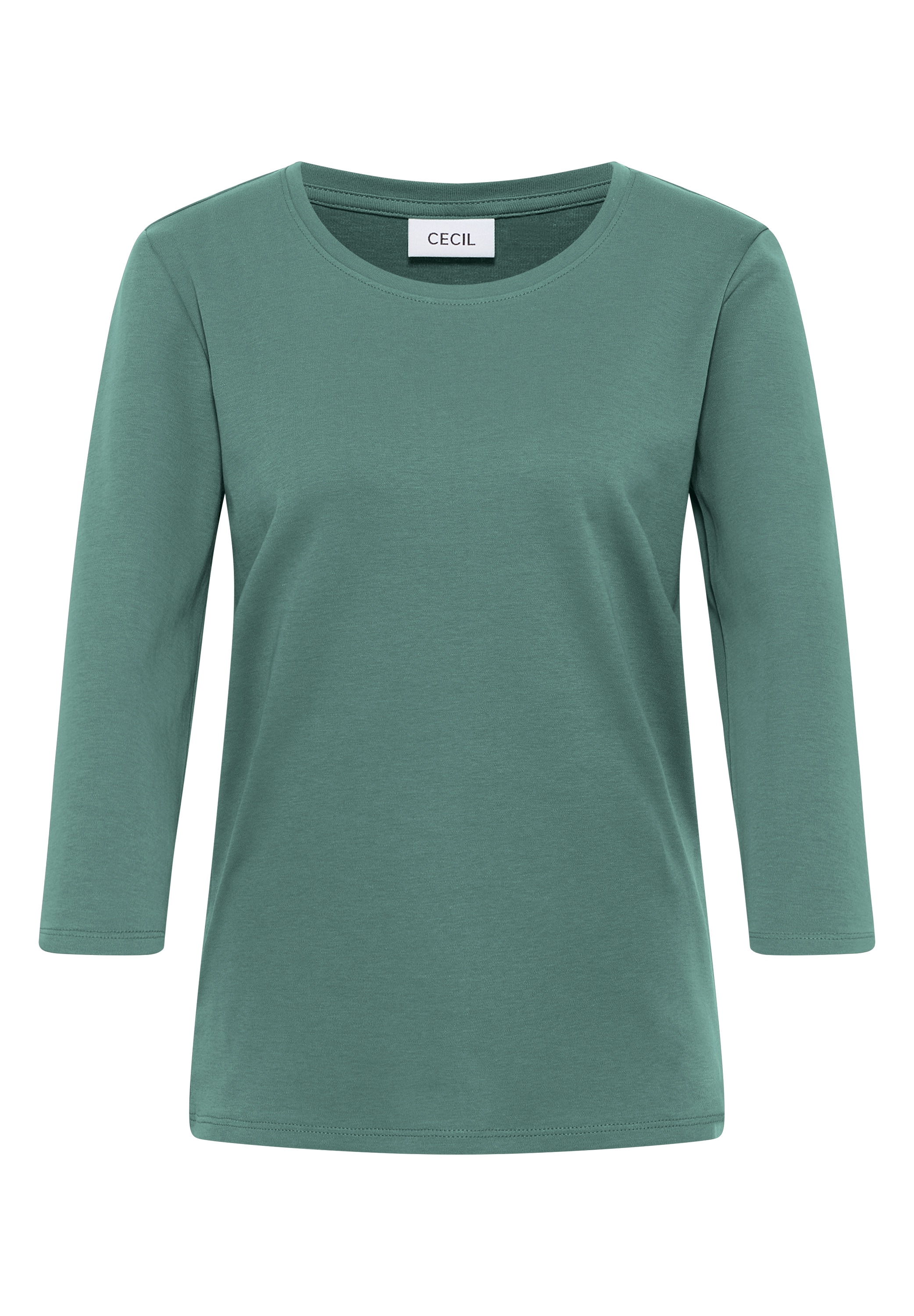 Cecil Rundhalsshirt, aus reiner Baumwolle