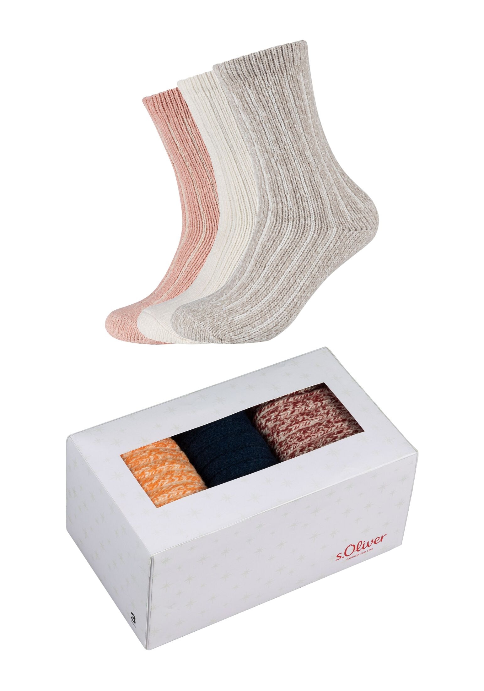 Socken »Sockenbox 3er Pack«