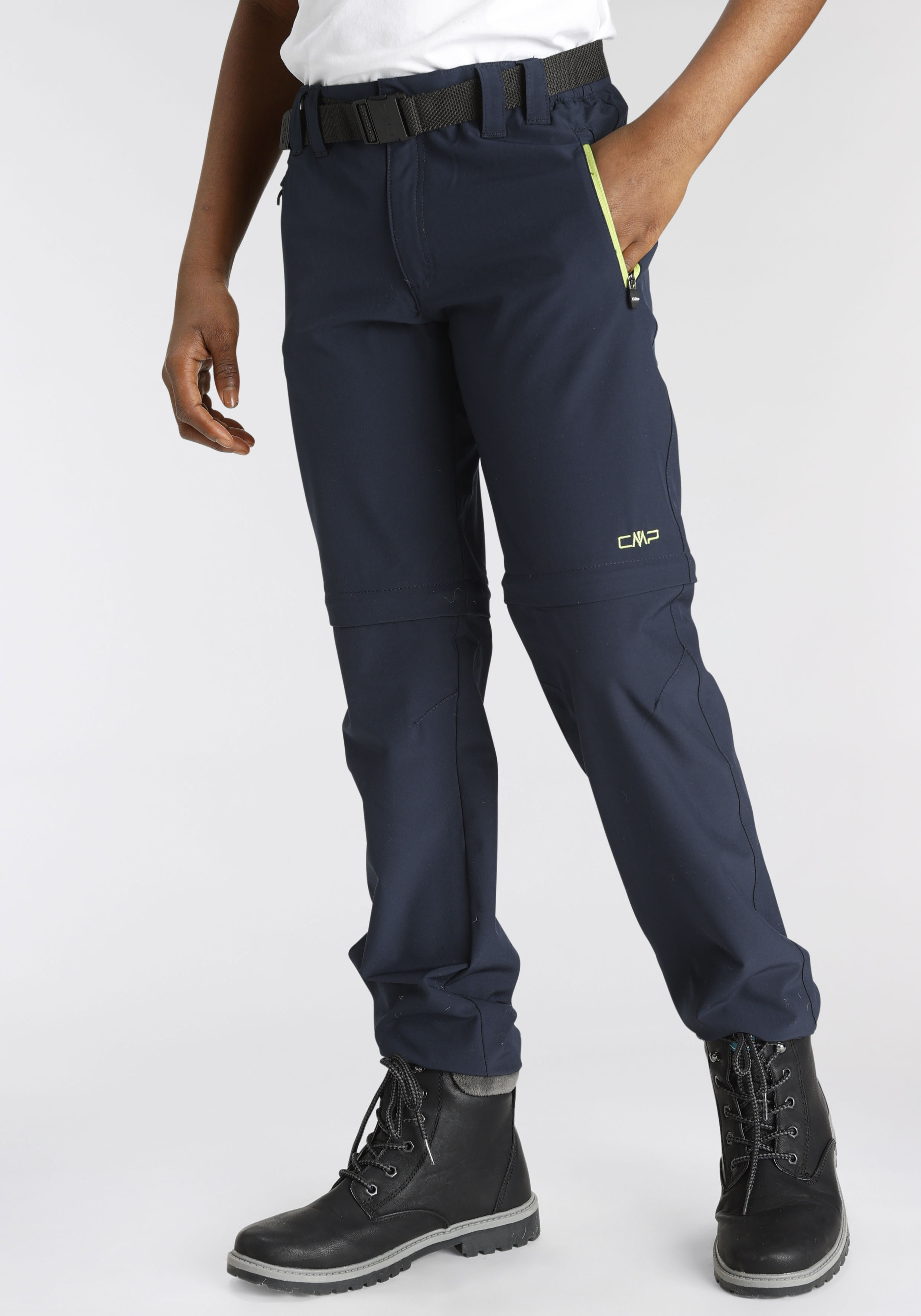 CMP Zip-off-Hose "KID ZIP OFF PANT" für Kinder, mit Zip-off-Funktion, elastisch, atmungsaktiv
