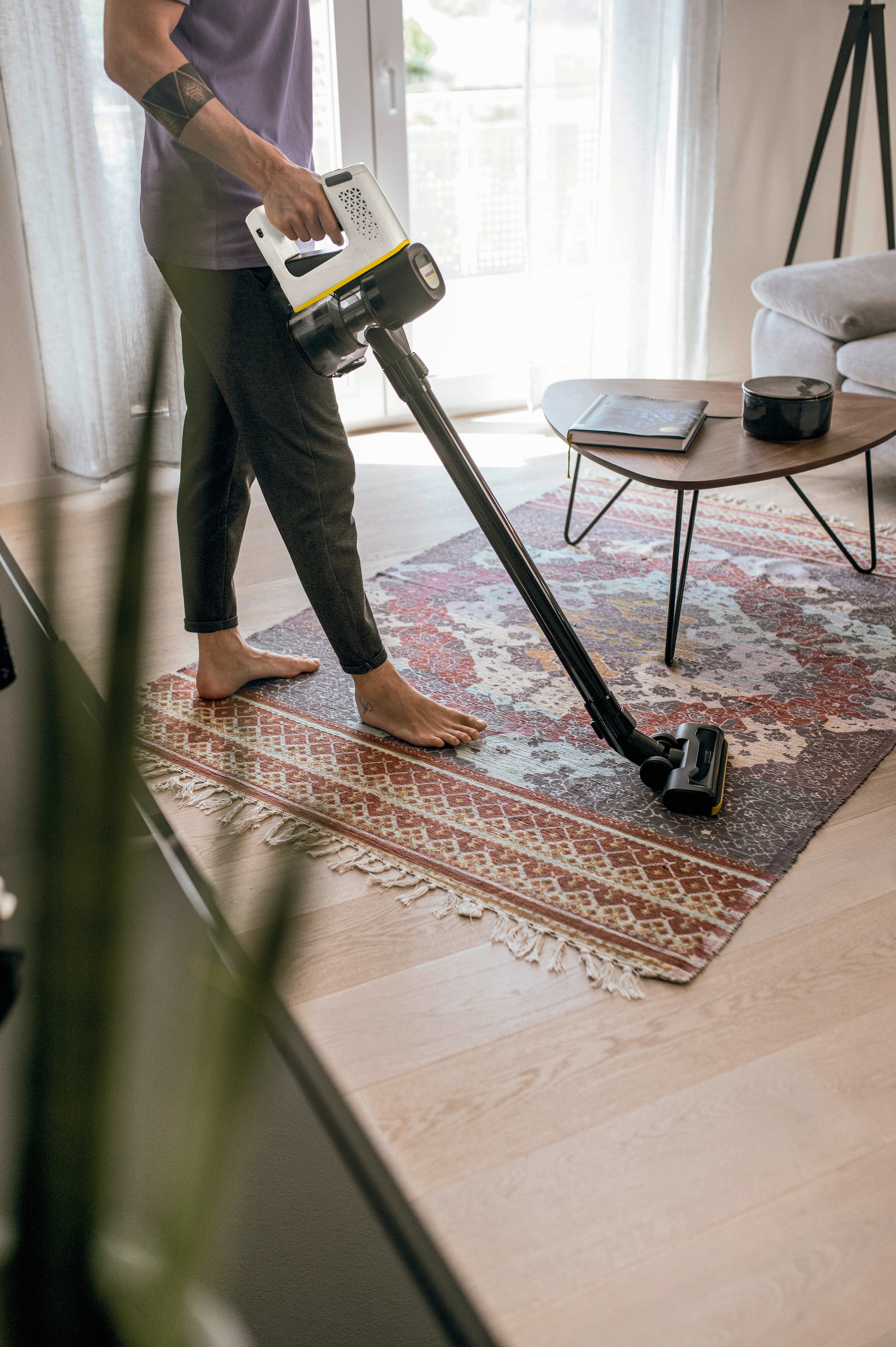 KÄRCHER Akku-Bodenstaubsauger »VC 4 Cordless myHome Pet *EU« eignet sich besonders gut für kleine Haushalte mit Haustieren.