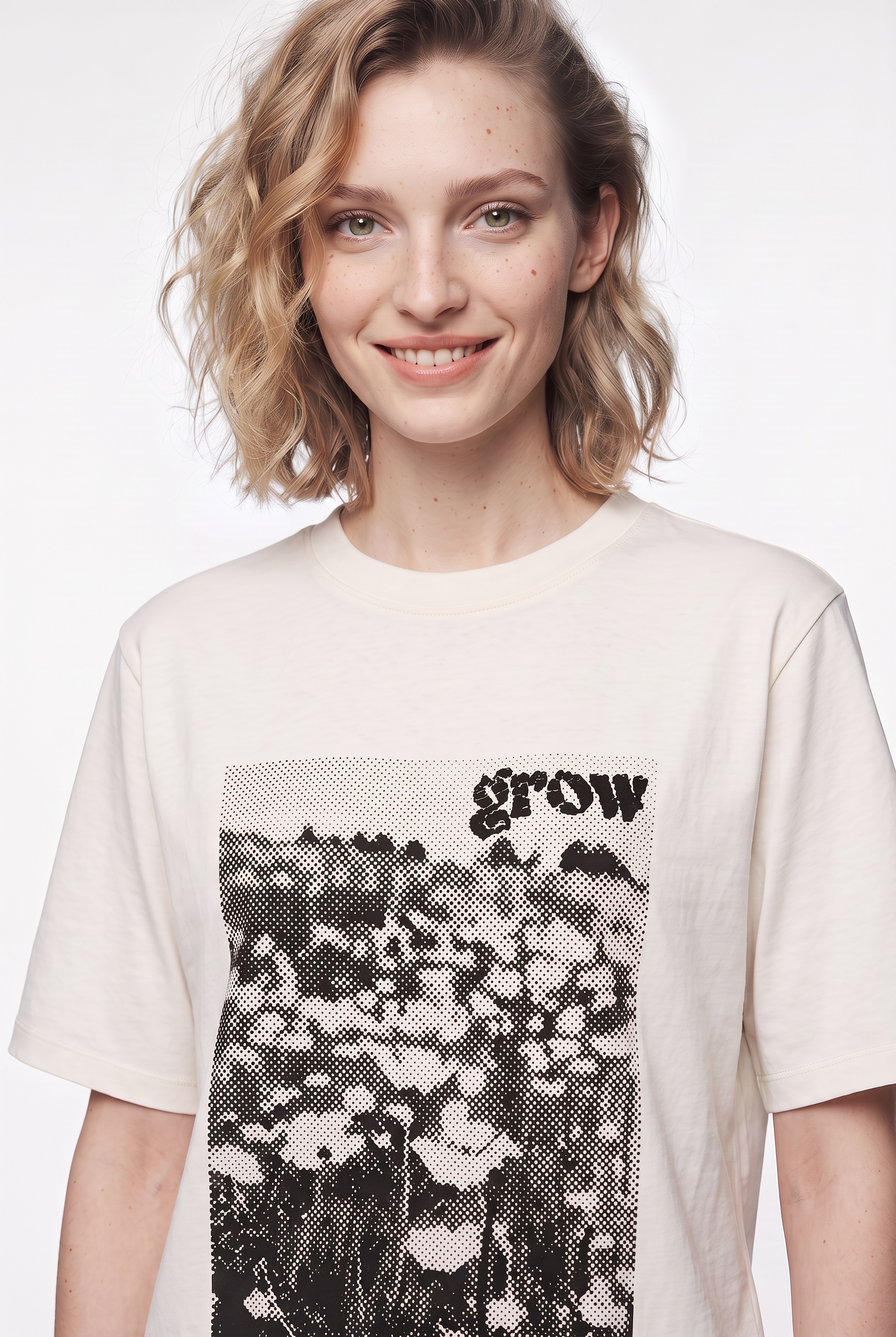 BOSS ORANGE T-Shirt »Eregular Premium Damenmode« im Relaxed Fit, Print