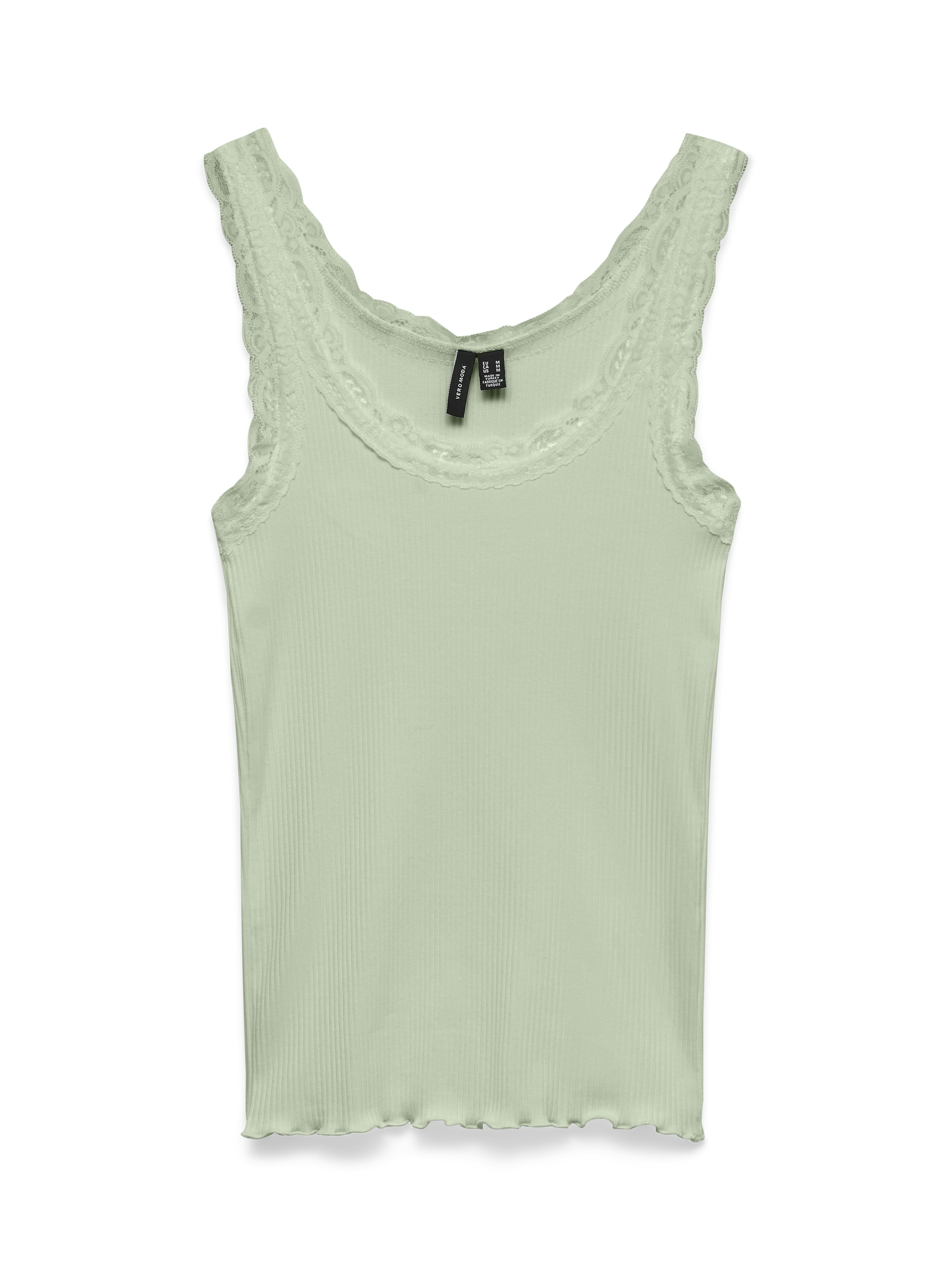 Vero Moda Tanktop »VMNANA LACE TANK TOP JRS NOOS« Baumwollmischung