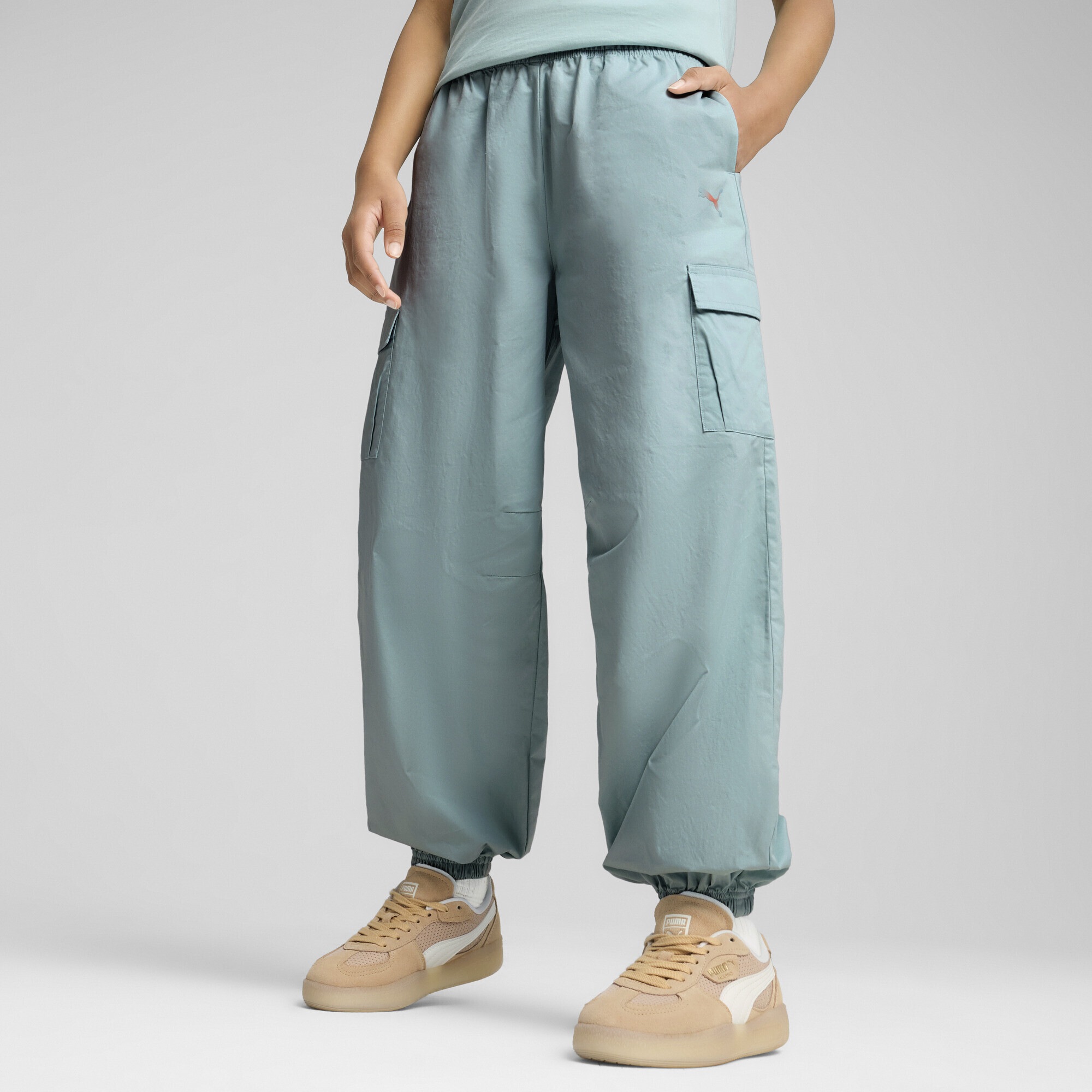 PUMA Sporthose »BUTTERFLY VIBE Cargohose Mädchen«
