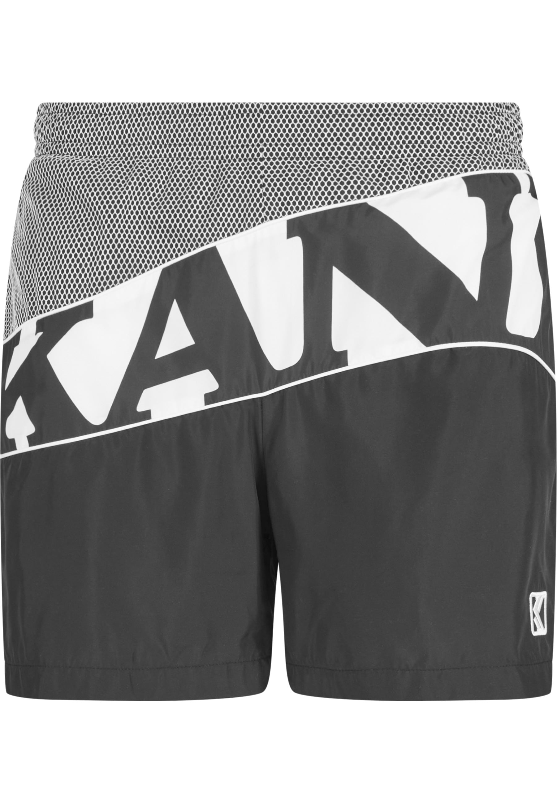 Karl Kani Shorts "Karl Kani Herren KM242-014-2 Wavy Retro Black Trackshorts günstig online kaufen