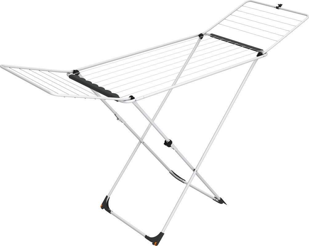 VILEDA Wäscheständer "Vileda UNIVERSAL Wäscheständer", B:199cm H:93cm T:55cmweiß, Wäscheständer, Gekreuztes Untergestell für leichten Auf- und Abbau
