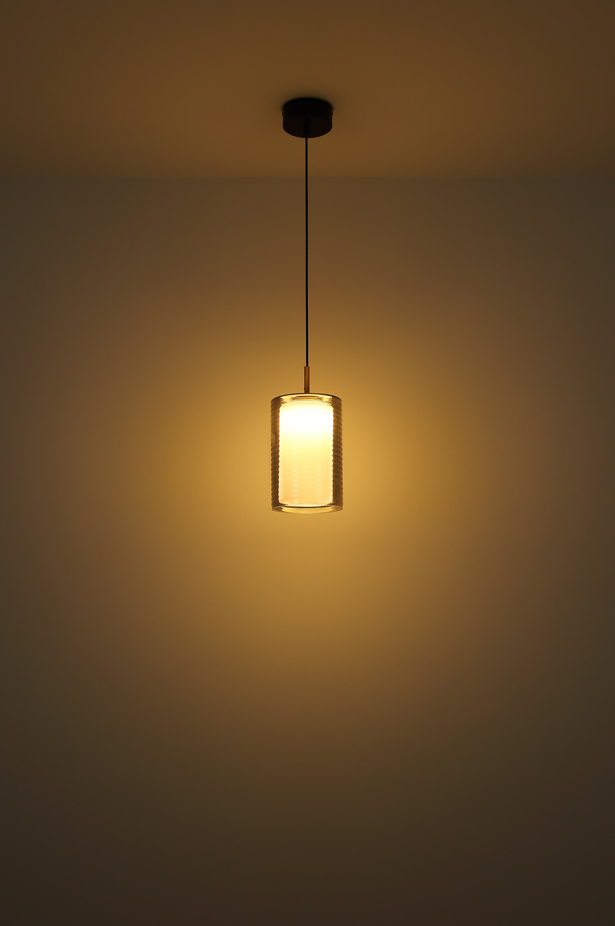 GLOBO LIGHTING LED Pendelleuchte »LAMPIGNA«, Leuchtmittel LED-Modul | LED fest integriert, Hängelampe/Hängeleuchte/Wohnzimmer/Esstisch/rauchfarben