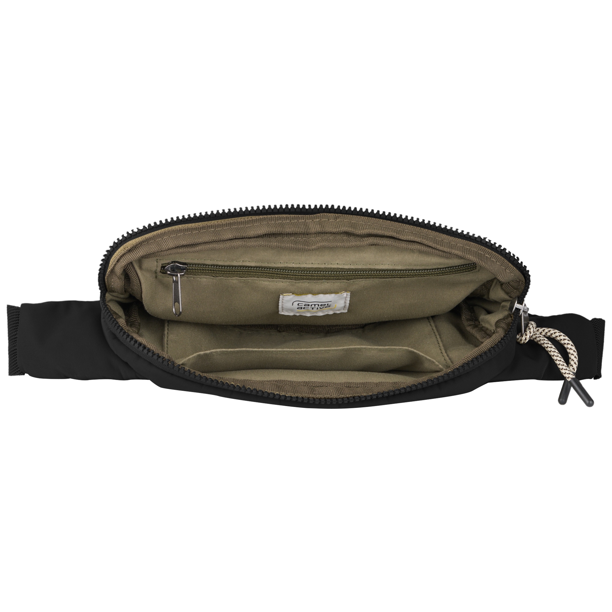 camel active Bauchtasche »Aurum«, aus recyceltem, robusten Nylon leichtgewichtig mit feinen Details
