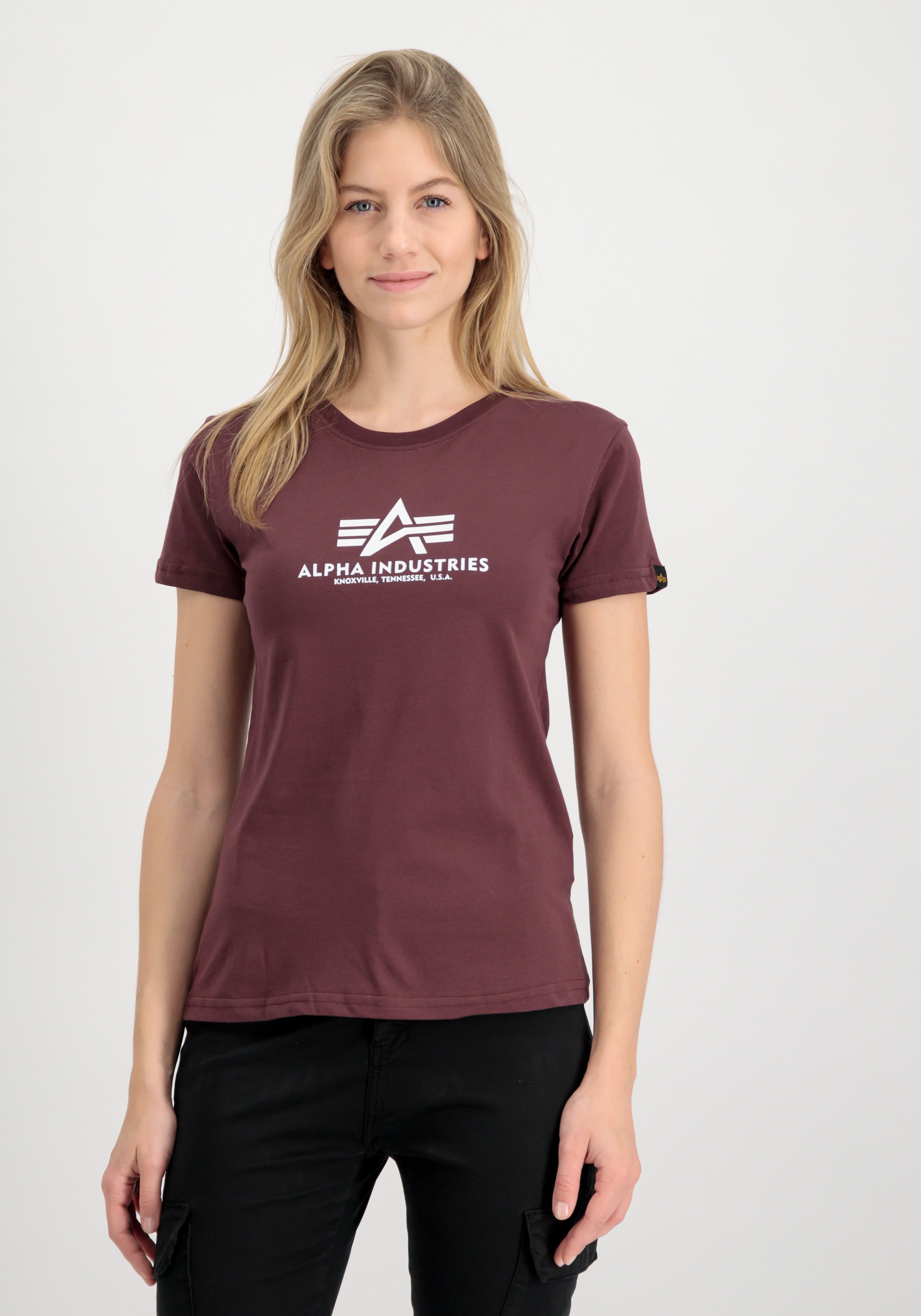 Alpha Industries T-Shirt "Alpha Industries Women - T-Shirts New Basic T Wom günstig online kaufen