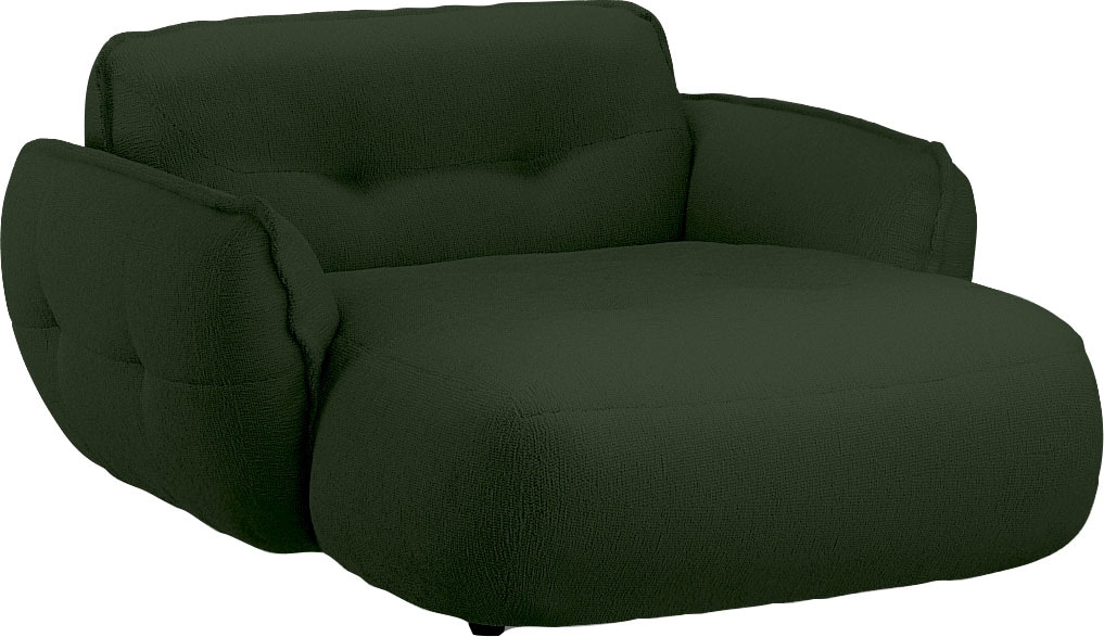 BETYPE Chaiselongue »Be Fluffy«, Softes Sitzgefühl, moderne Kedernaht, hochwertiger Bezug
