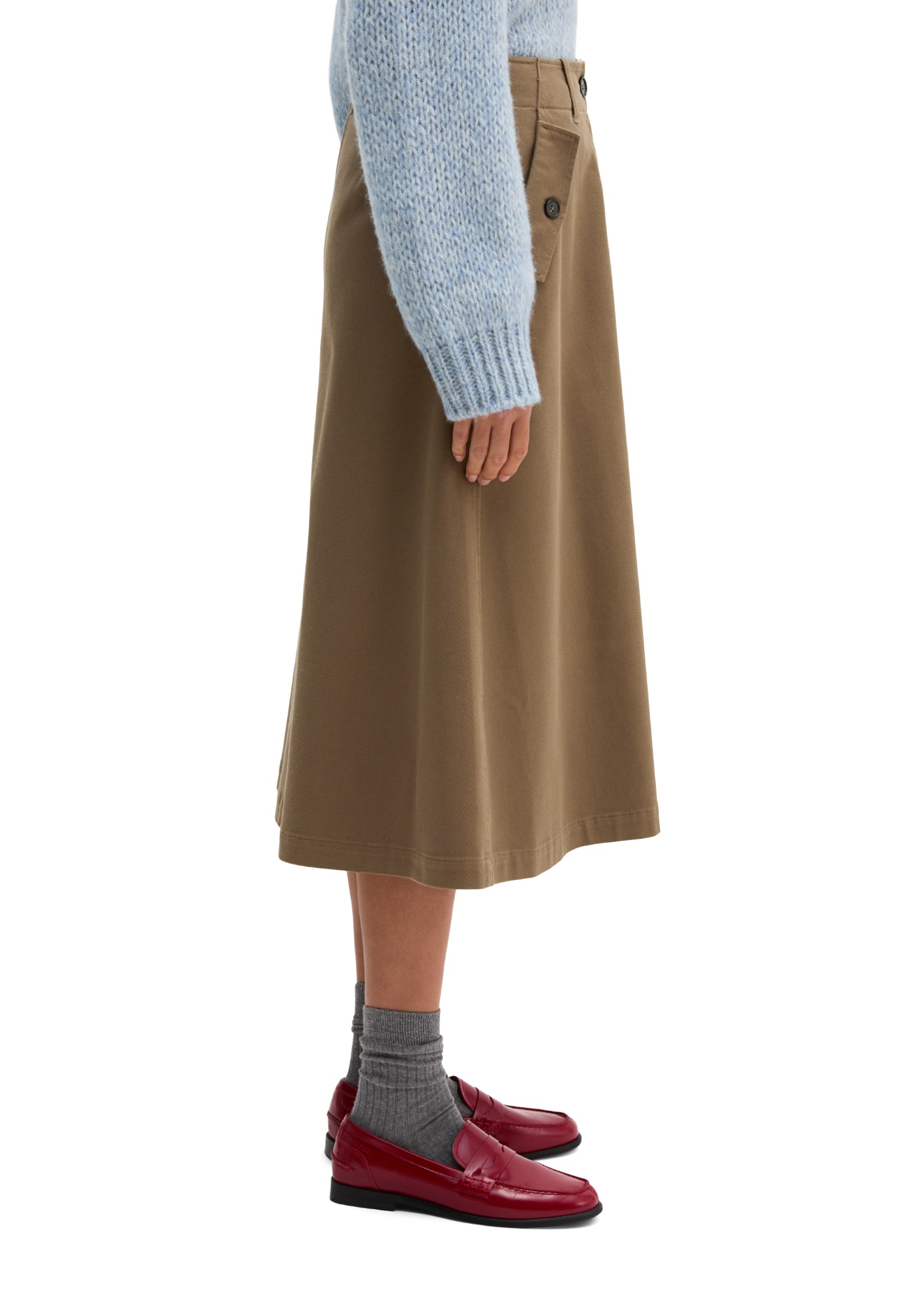Marc O'Polo Webrock »aus weichem Twill«