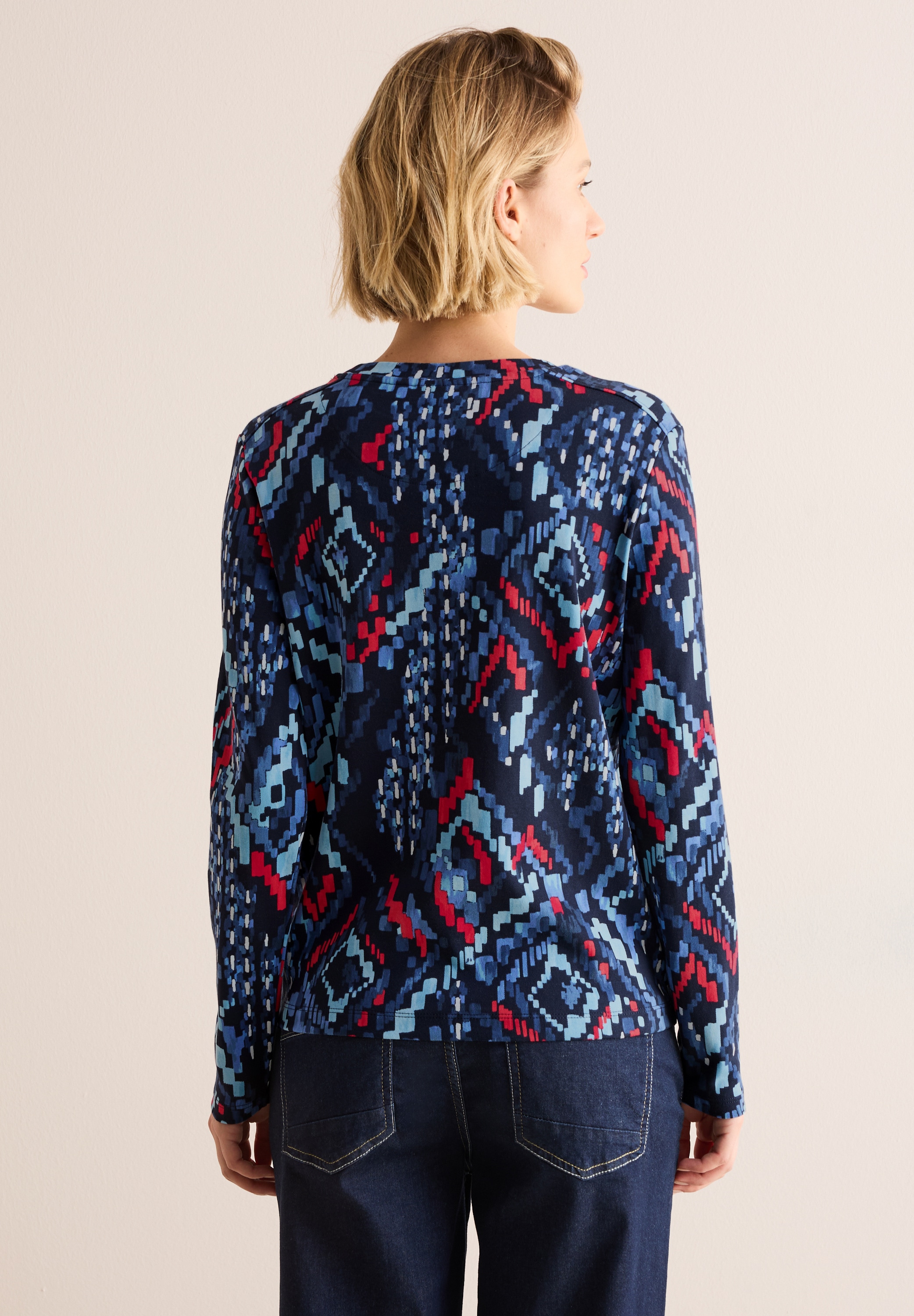 Cecil Langarmshirt, aus reiner Baumwolle
