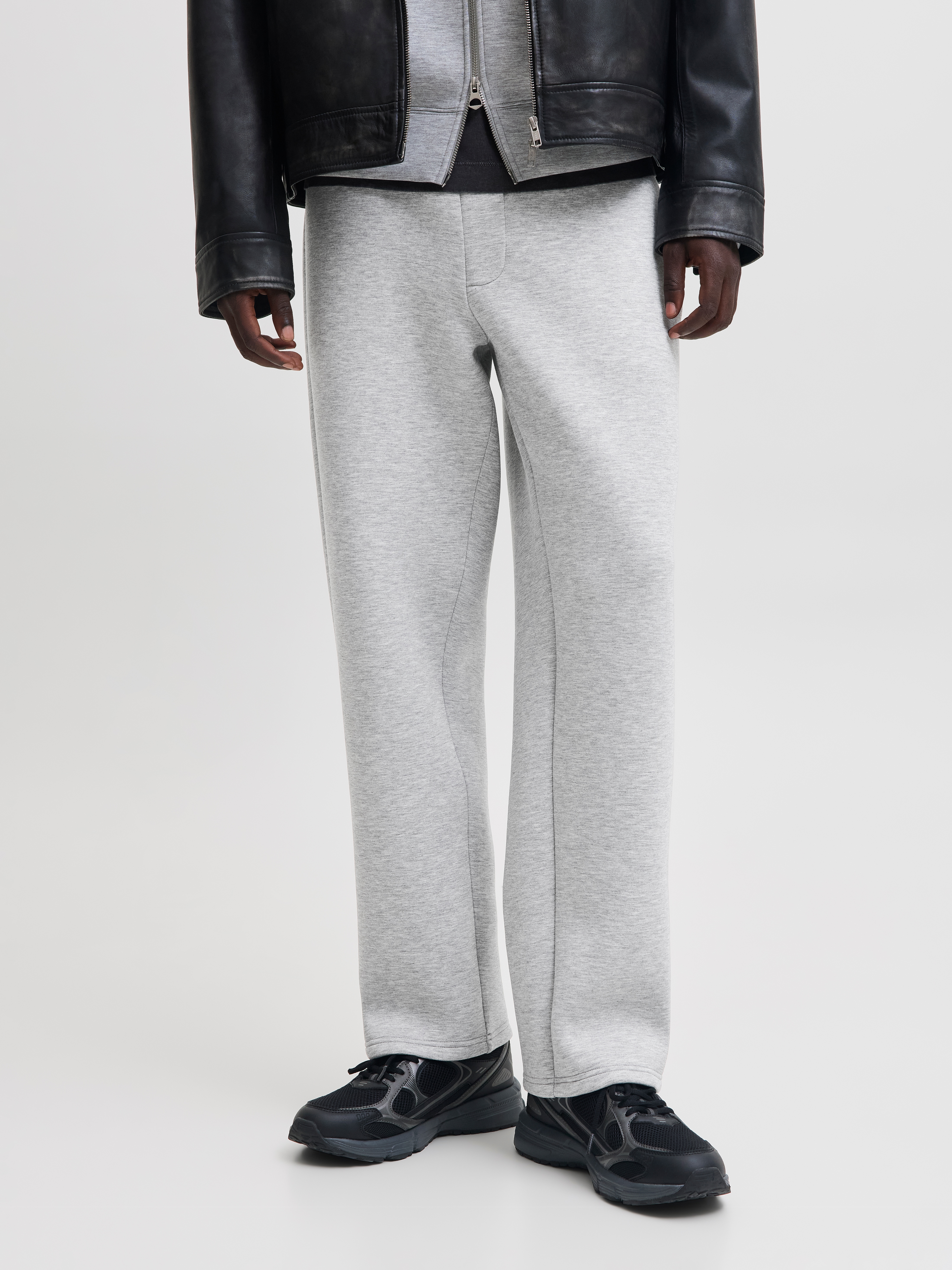 Jack & Jones Sweathose "JPSTBILL LEGACY SCUBA UNC SWT PANTS NOOS" Materialmix, locker geschnitten