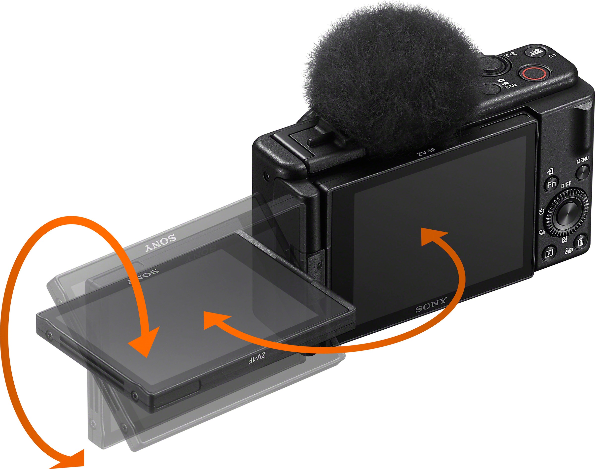 Sony Kompaktkamera »ZV-1F«, ZEISS Tessar 6 in 6 Elemente Bluetooth-WLAN T* BAUR Objektiv, 20,1 MP, Gruppen, 
