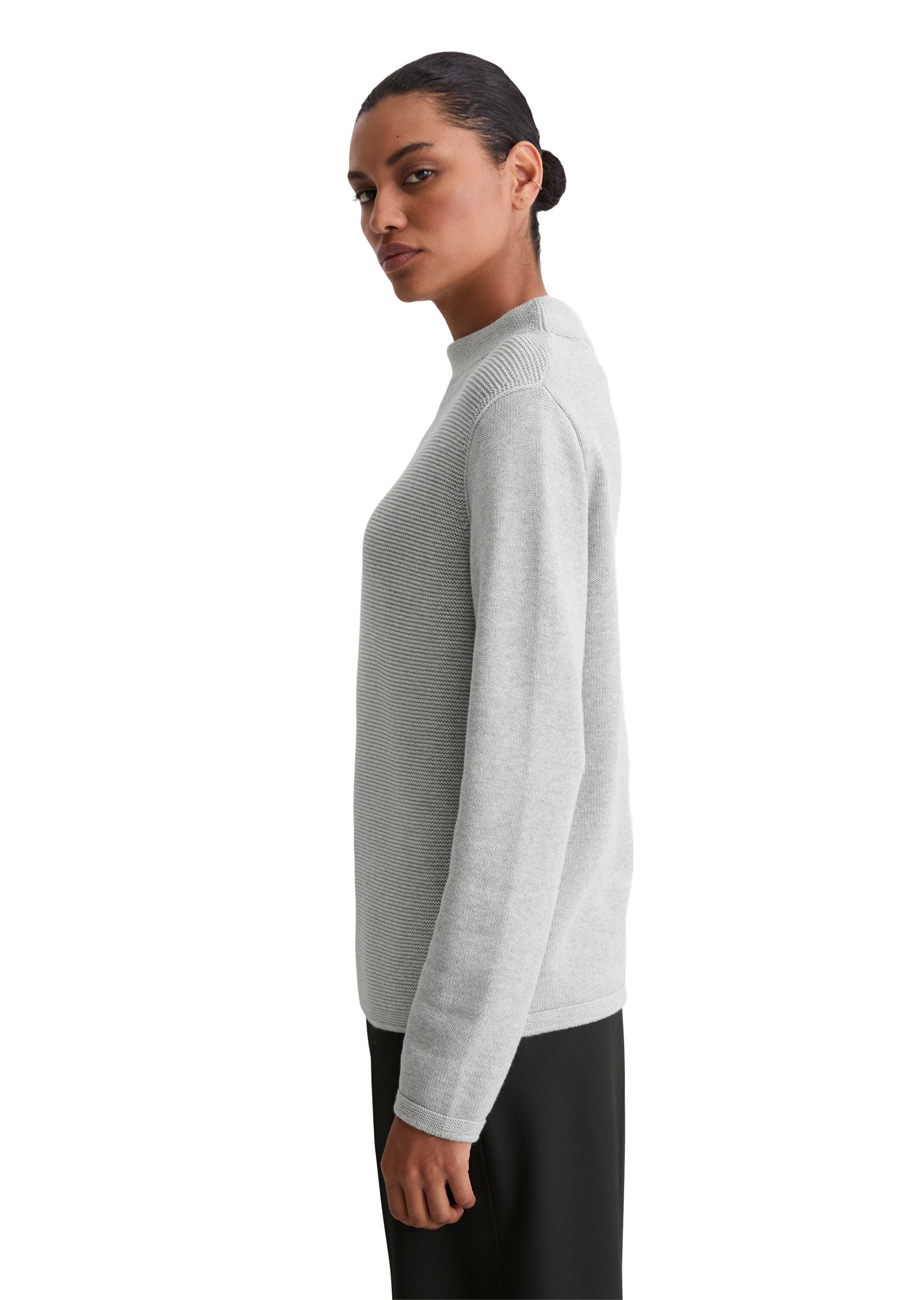Marc OPolo Stehkragenpullover "aus Organic Cotton" günstig online kaufen