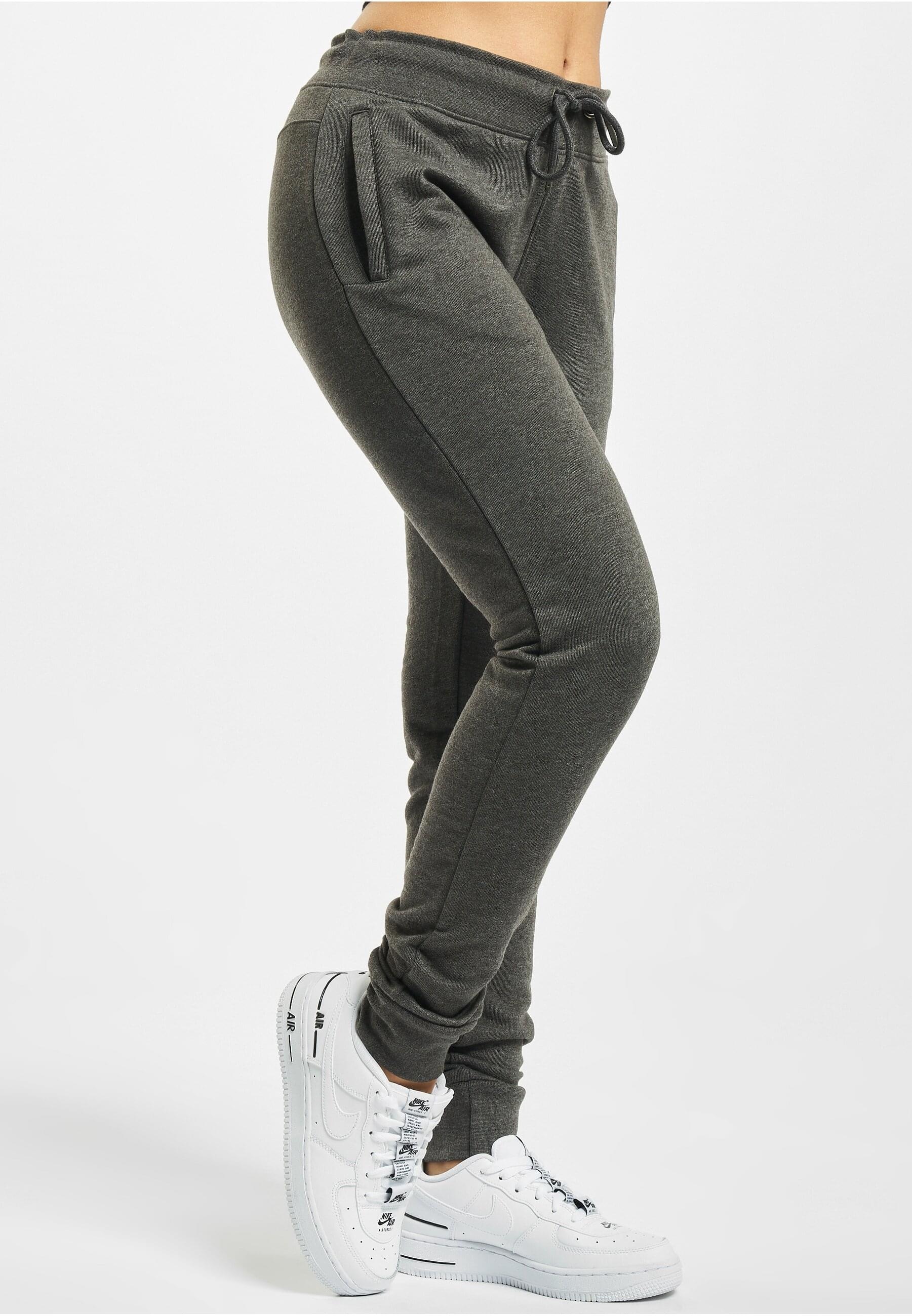 DEF Stoffhose »DEF Damen DEF Chadera Sweatpants Black«, (1 tlg.)