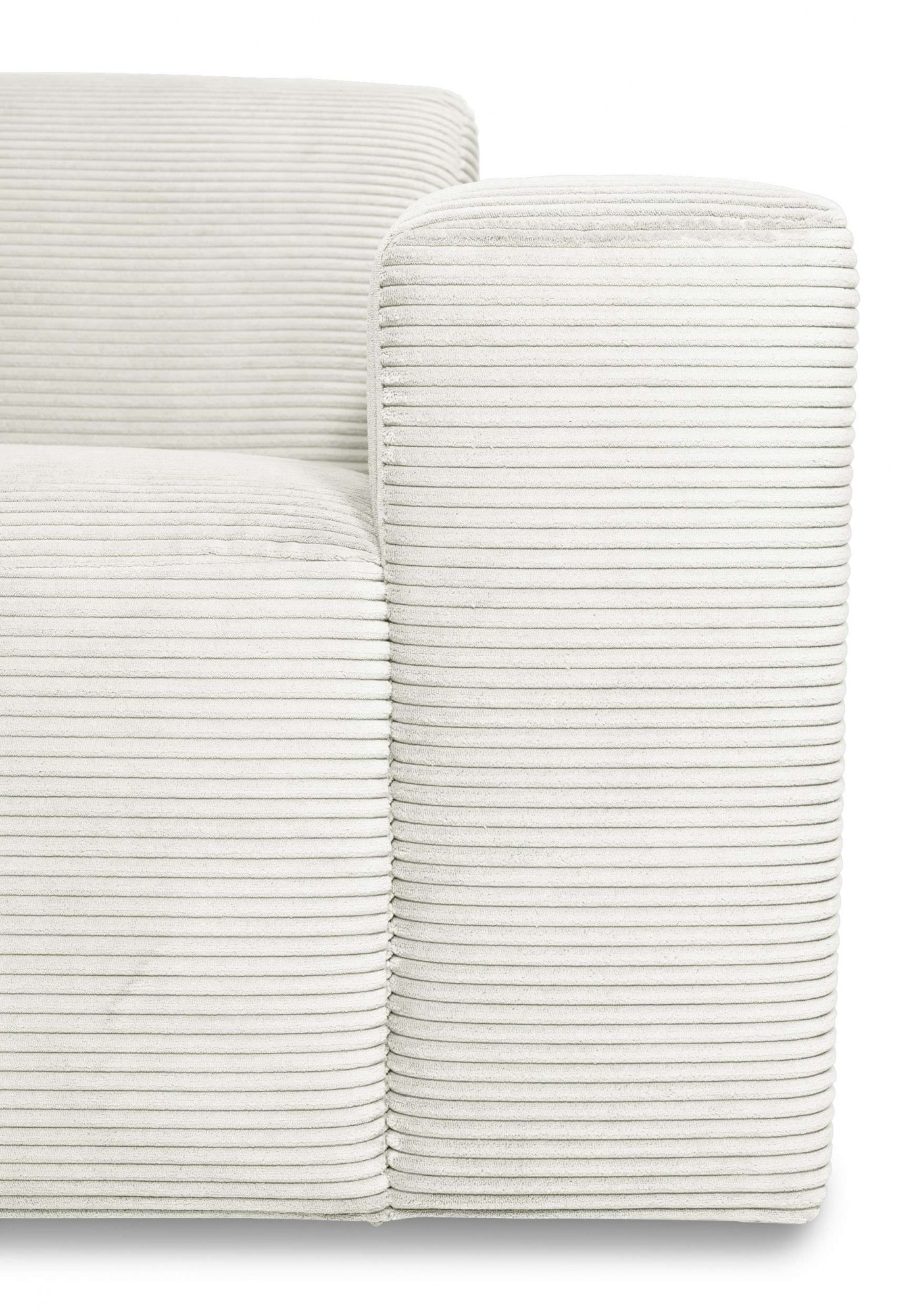 INOSIGN 3-Sitzer »Koa, 228 cm, Modulsofa in Webstoff, Cord«, Designsofa, weicher Lounge-Sitzkomfort, Welleunterfederung, bodentief