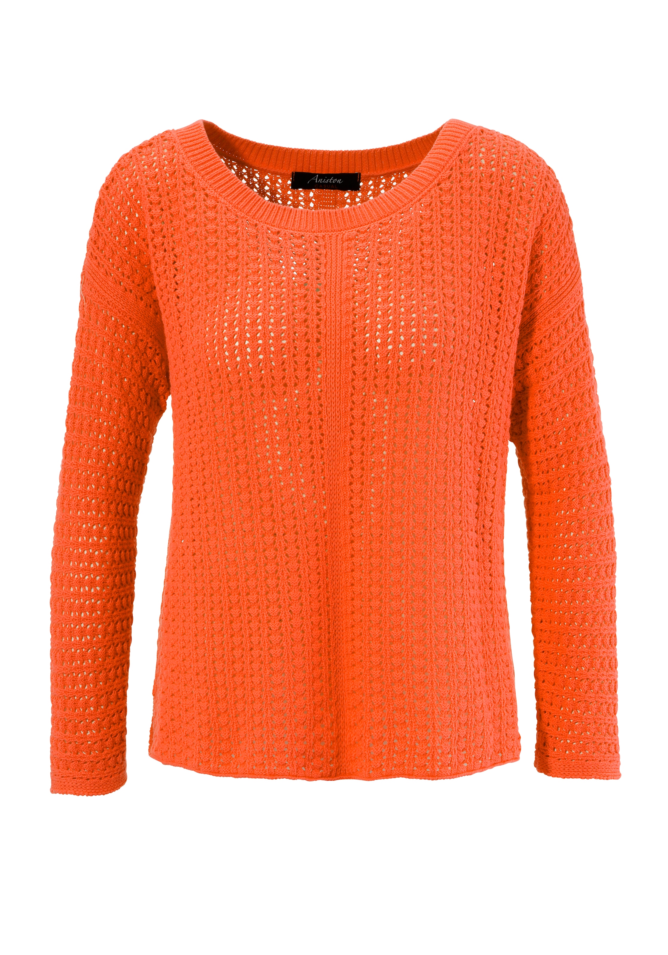 Aniston CASUAL Strickpullover, mit ausdrucksvollem online Ajour-Muster | kaufen - NEUE BAUR KOLLEKTION