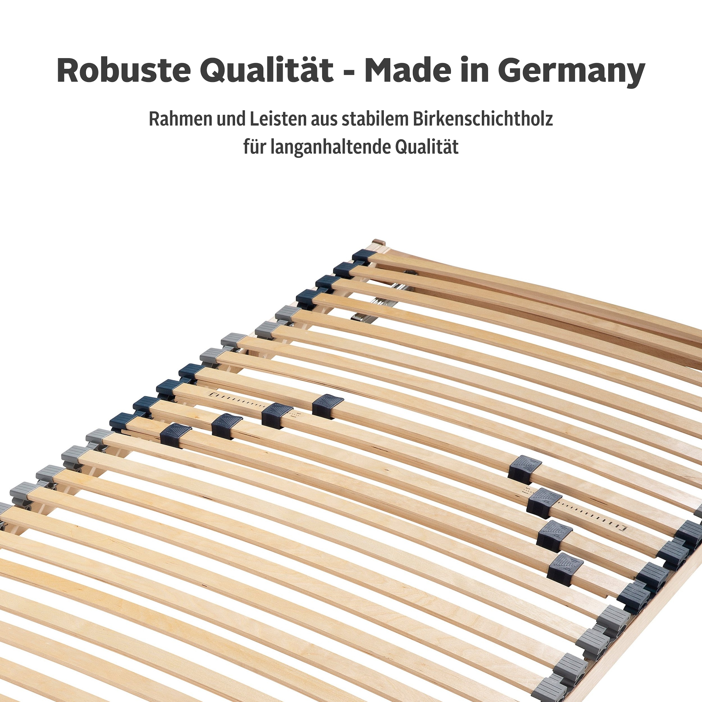 OTTO home Lattenrost »Randsfjord, 90x200, 140x200 cm und weiteren Größen« Lattenrost für alle Matratzen, langlebig, ergonomisch, 7-Zonen