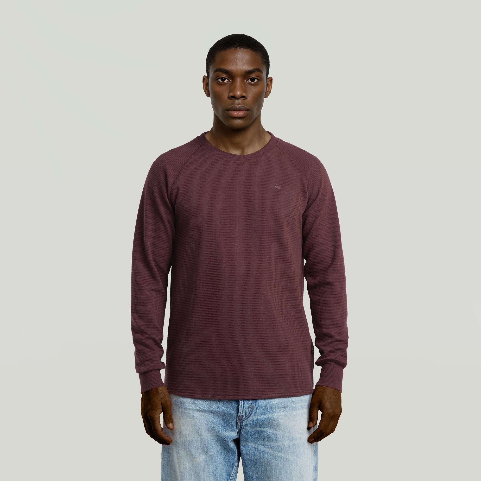 G-STAR Sweater "Jirgi", mit Label-Detail auf der Brust günstig online kaufen