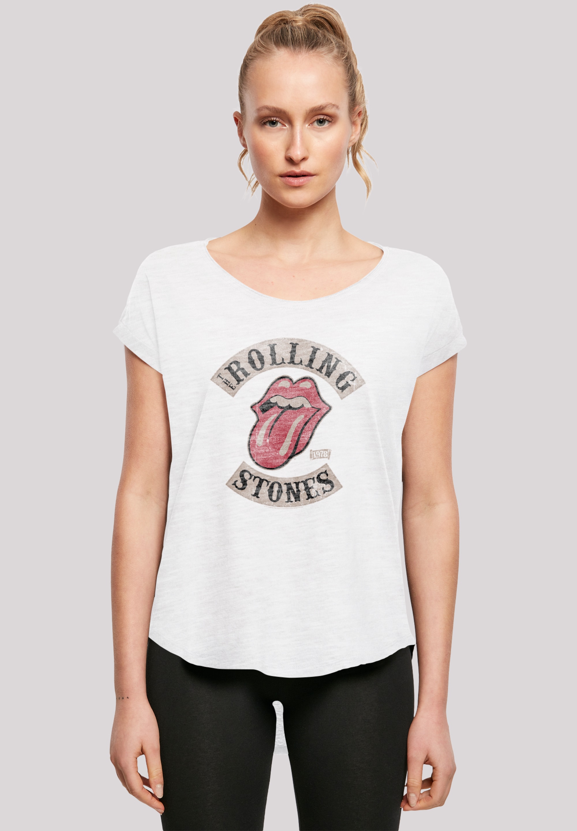 F4NT4STIC T-Shirt "The Rolling Stones Tour 78", Premium Qualität günstig online kaufen