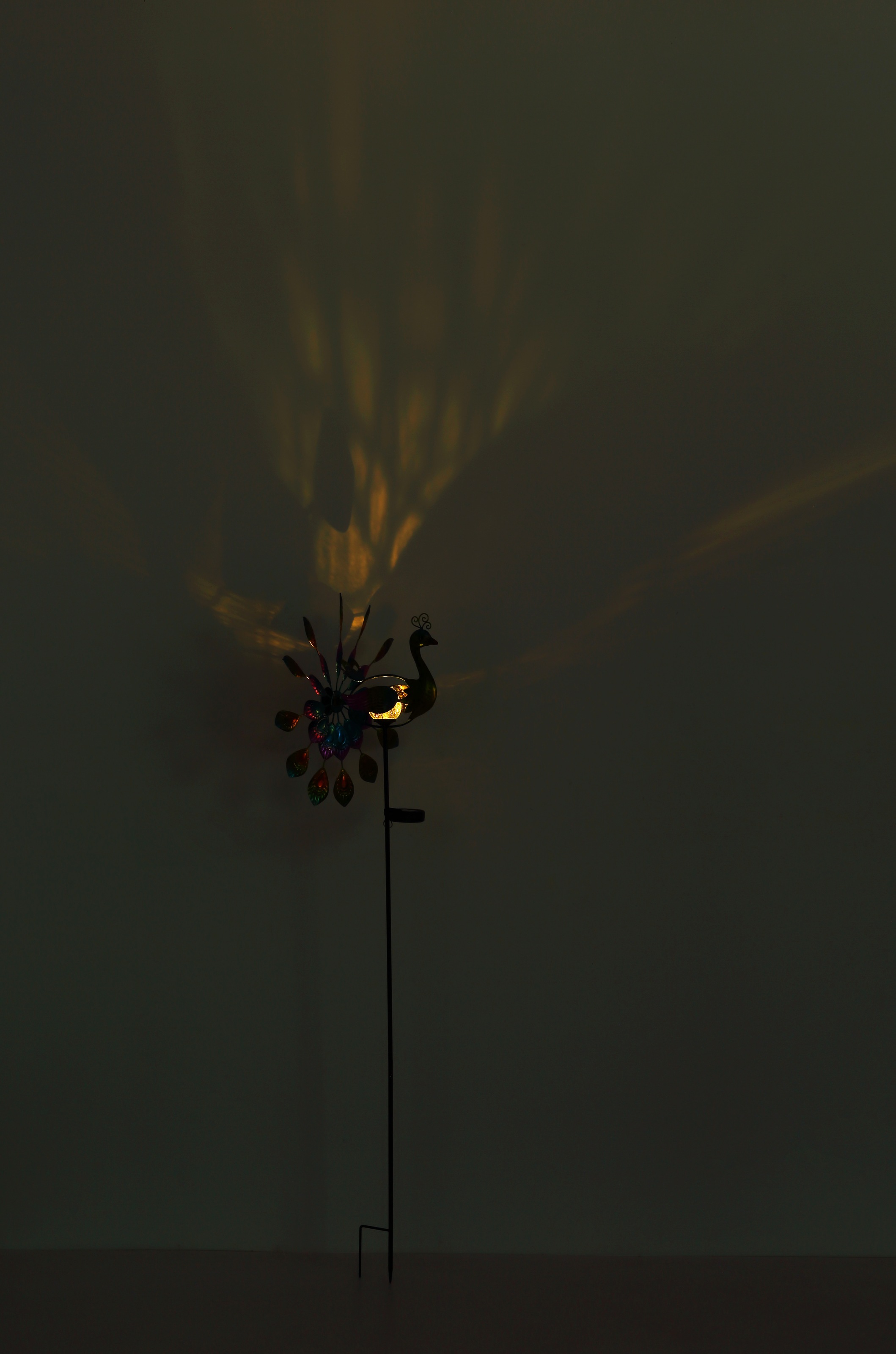 GLOBO LIGHTING LED Solarleuchte »SOLARLEUCHTE METALL SCHWARZ MATT, 1XLED« LED-Modul 1 Stk. Warmweiß Solar Garten Terrasse Außenbeleuchtung Dekoleuchten