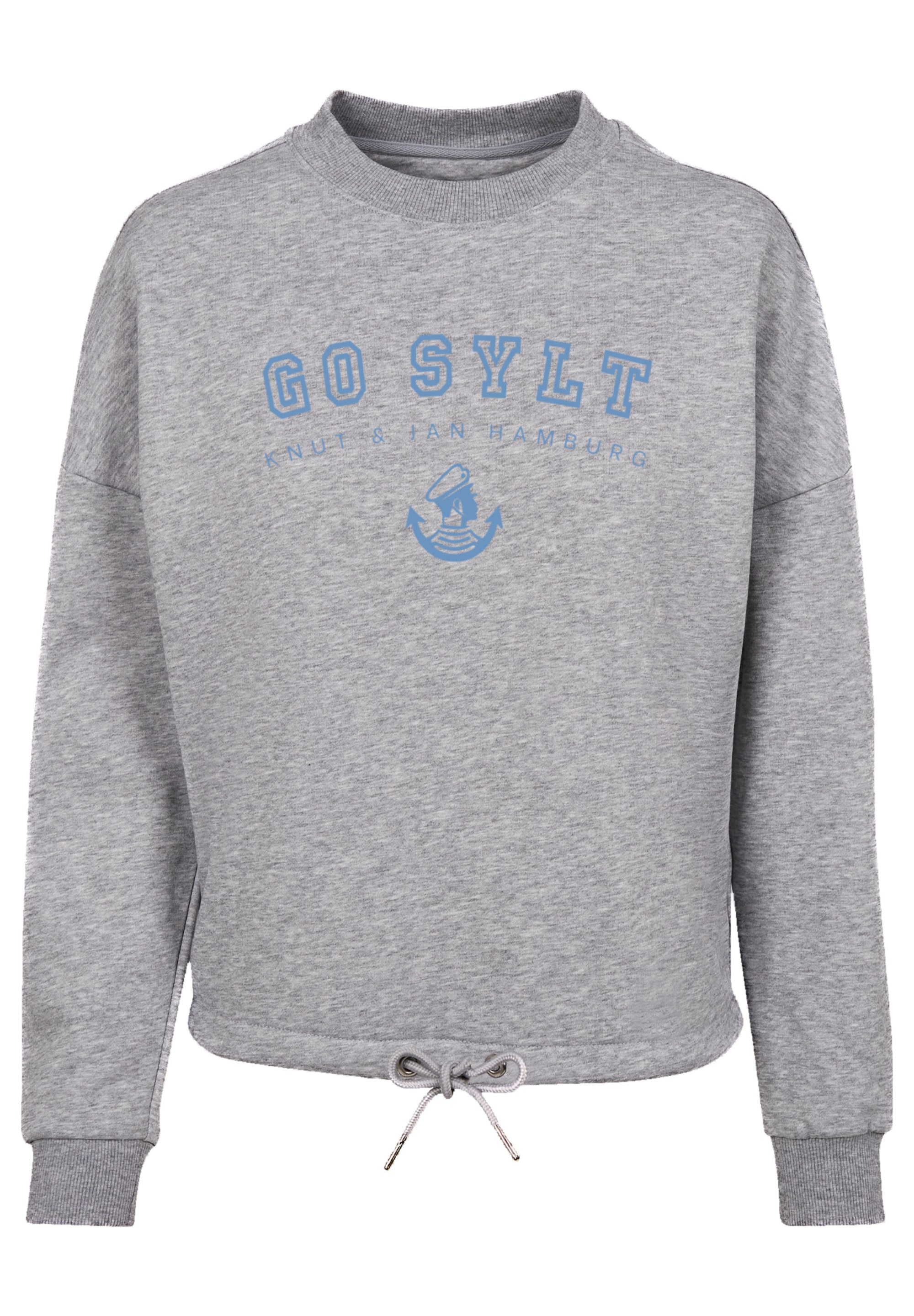 F4NT4STIC Sweatshirt "Go Sylt Knut & Jan Hamburg", Print günstig online kaufen