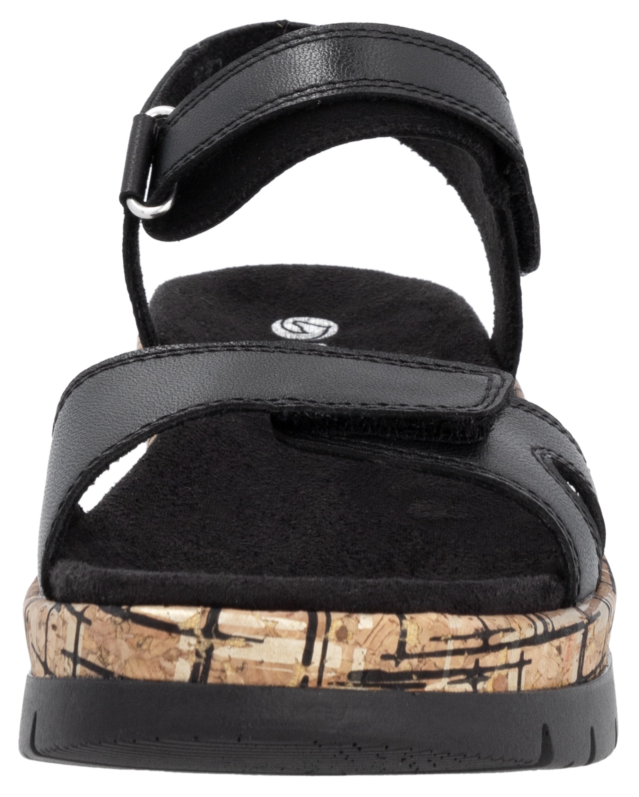 Remonte Keilsandalette, Riemchensandale, Bequemschuh, Sommerschuh mit Klettverschlüssen