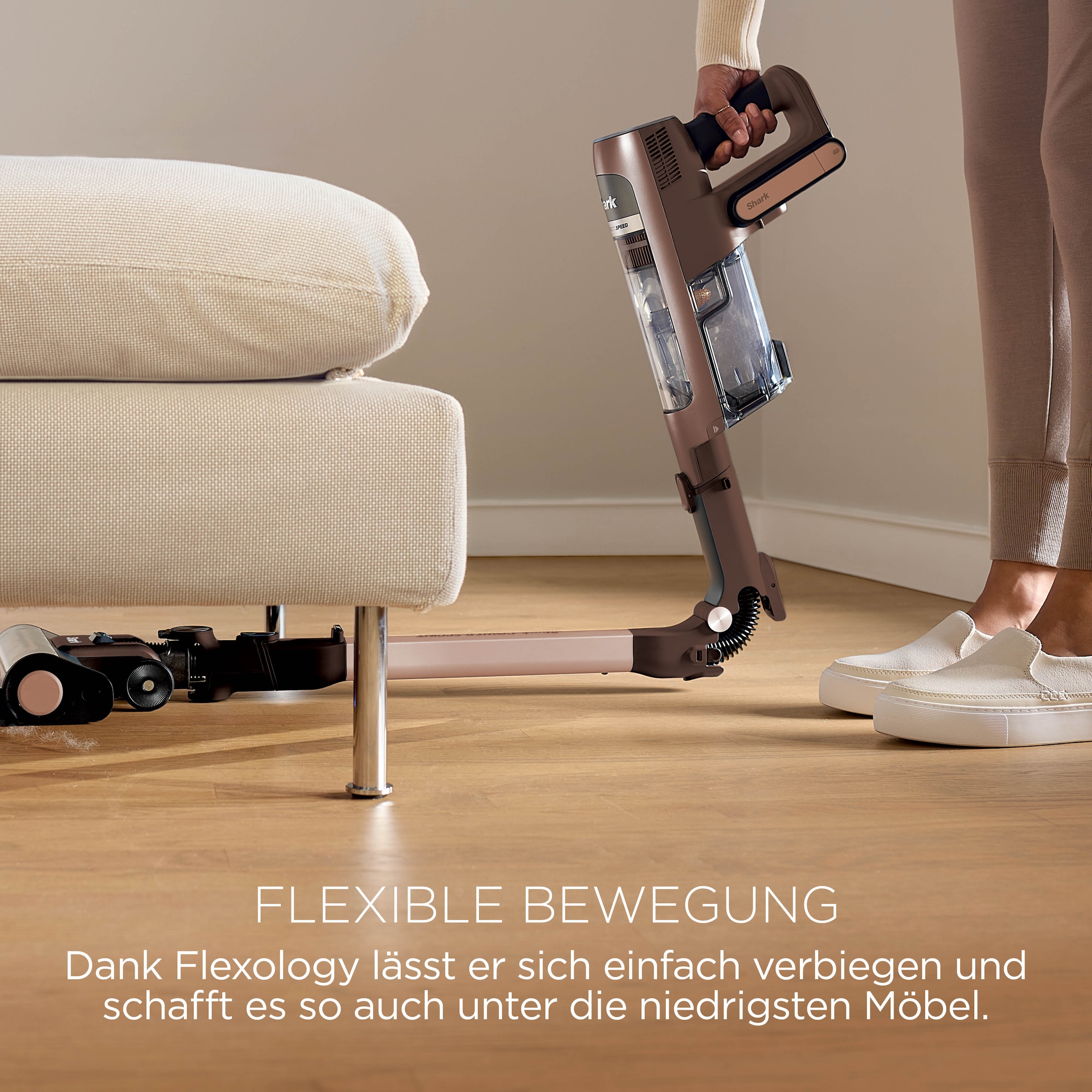 Shark Staubsauger-Akku »Shark PowerDetect Speed Luxe Collection Clean & Empty« 3.750 mAh 18,0 4 POWERDETECT-TECHNOLOGIEN, Selbstentleerende Ladestation: