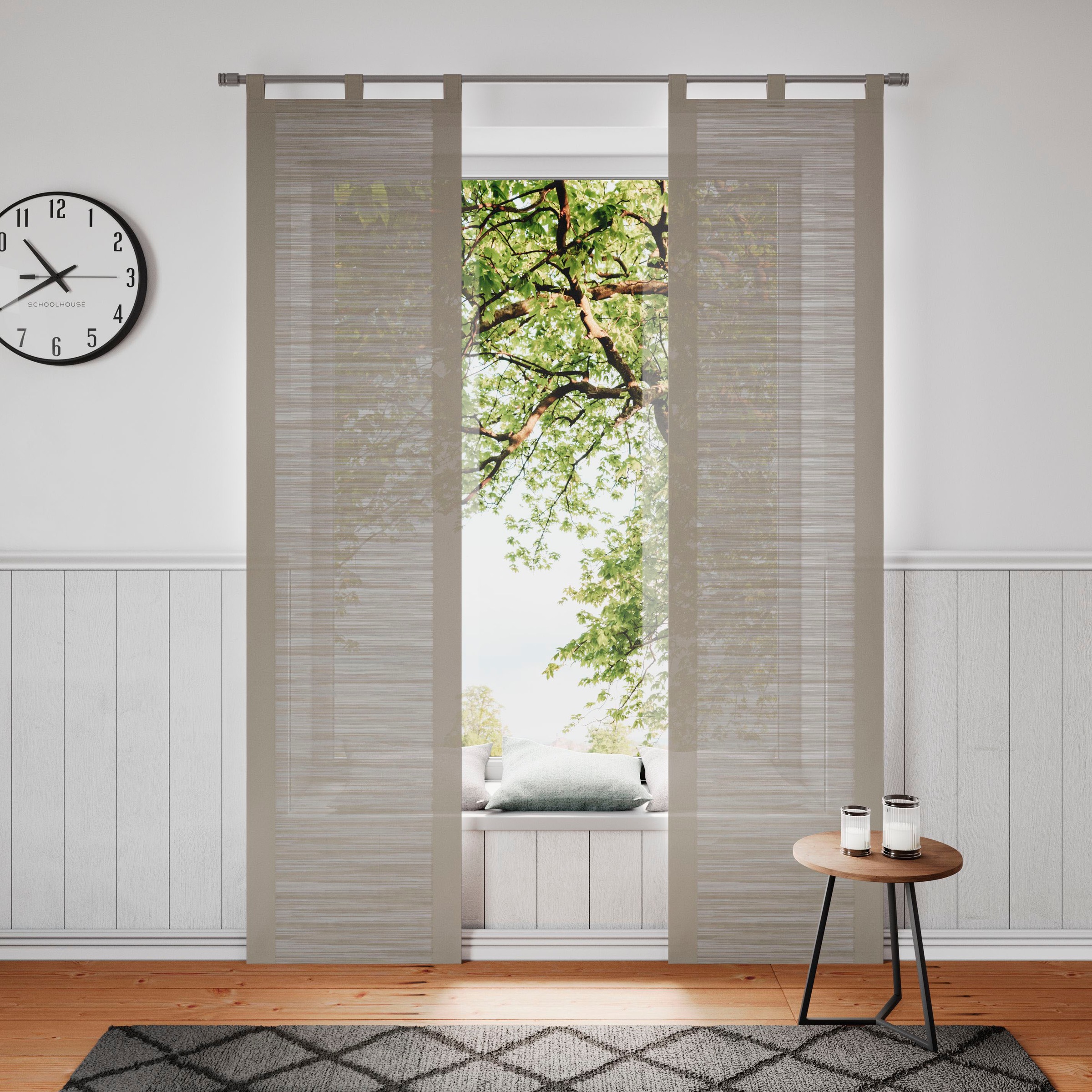 Neutex for you "Padova" Schlaufen 1 Stk. tlg. inkl. Beschwerungsstange, Hal günstig online kaufen