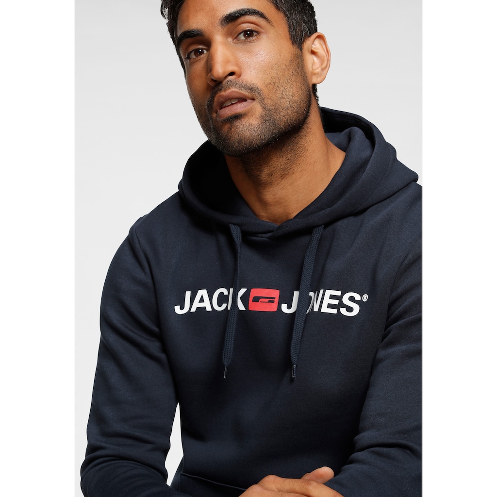 Jack & Jones Kapuzensweatshirt »Logo Hoodie Oldschool«