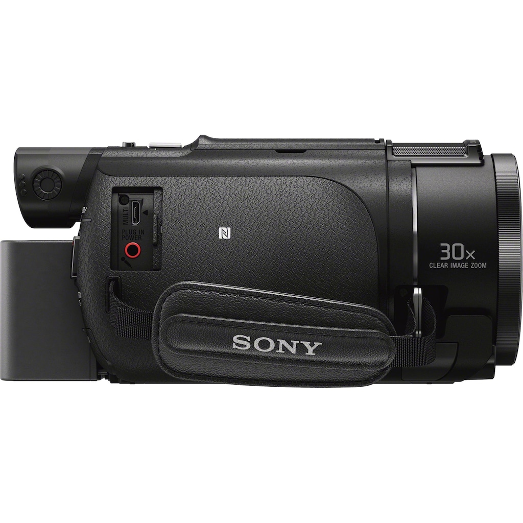 Sony Camcorder »FDRAX53.CEN«, 4K Ultra HD, NFC-WLAN (Wi-Fi), 20 fachx opt. Zoom