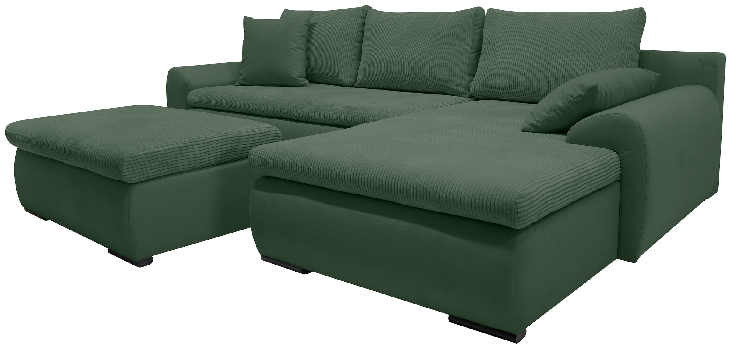 Home affaire Ecksofa Win L-Form, wahlweise mit Bettfunktion und Bettkasten