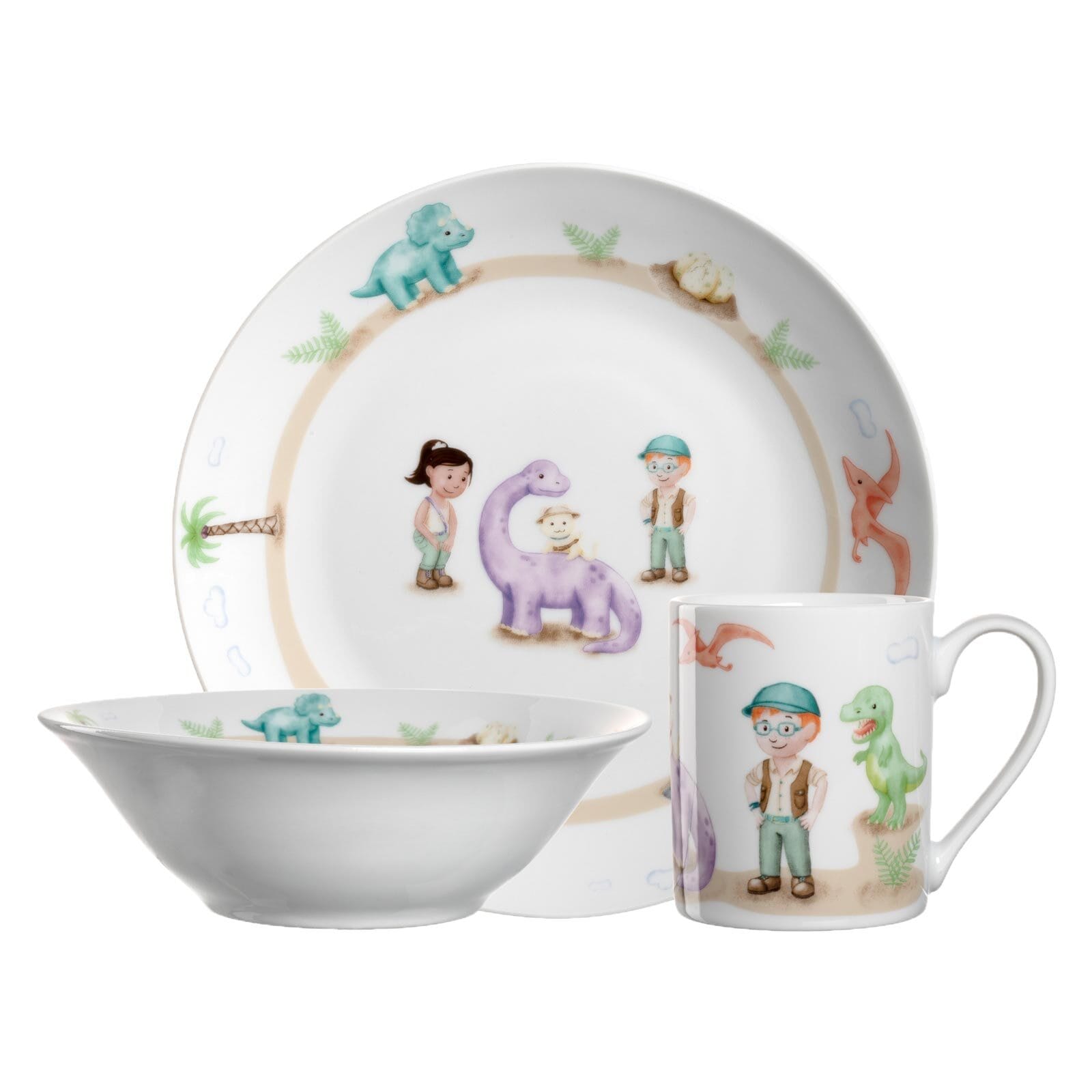 LEONARDO Kindergeschirr-Set "Kindergeschirr Set BAMBINI AVVENTURA"