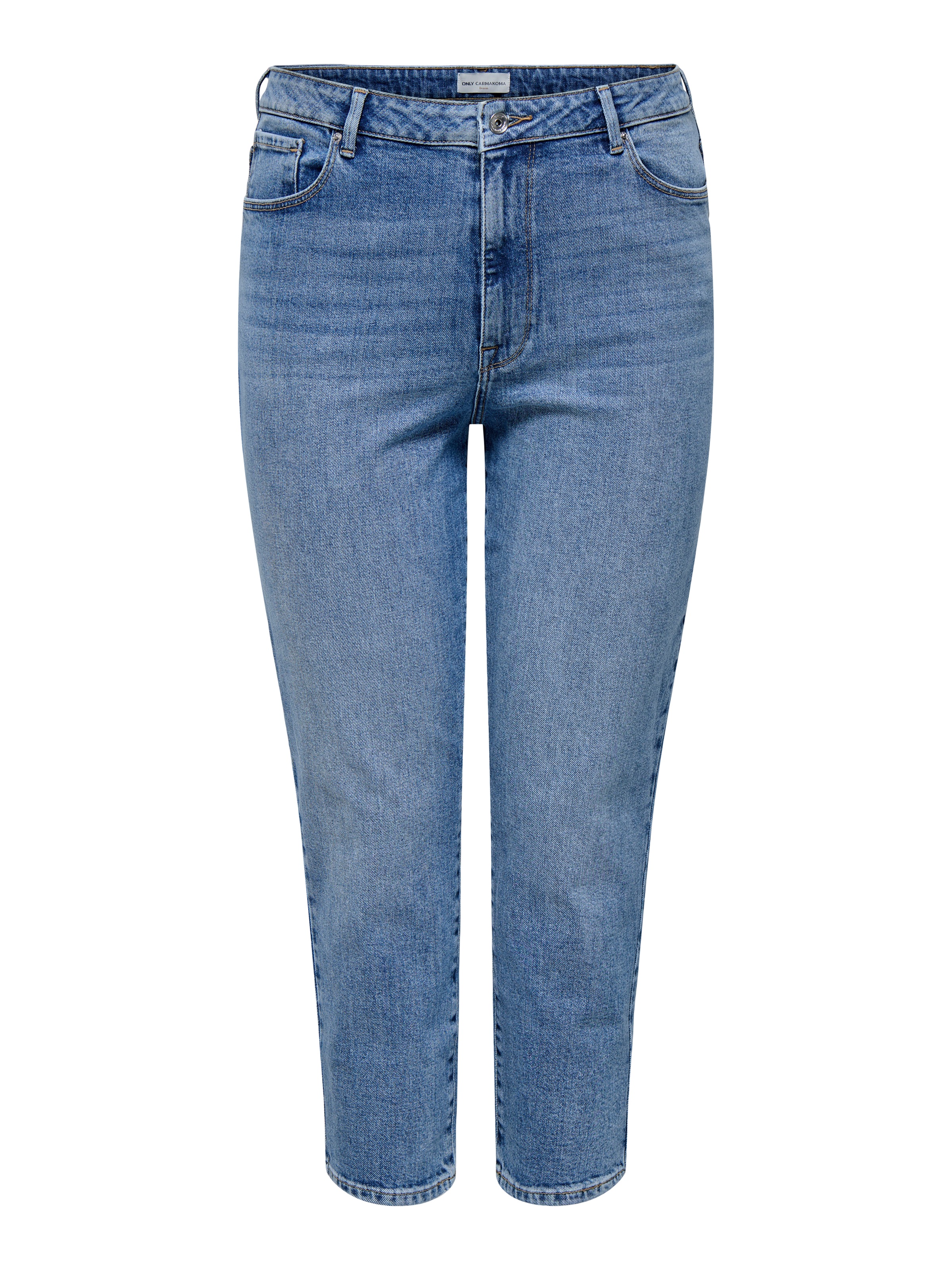 ONLY CARMAKOMA High-waist-Jeans »CAREMILY STRETCH HW ST AK DNM CRO005«