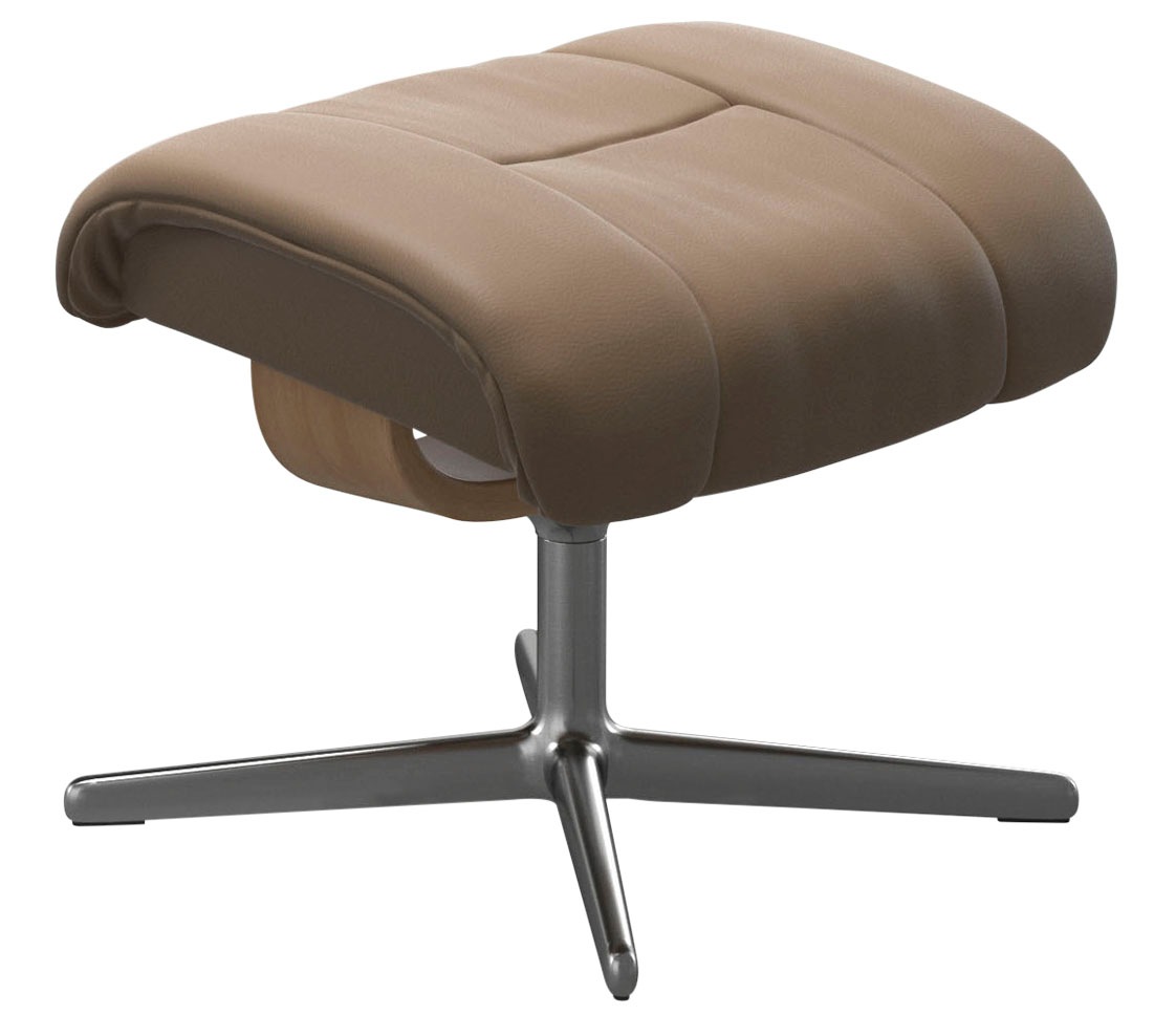 Stressless® Fußhocker »Reno«, mit Cross Base, Größe S, M & L, Holzakzent Eiche