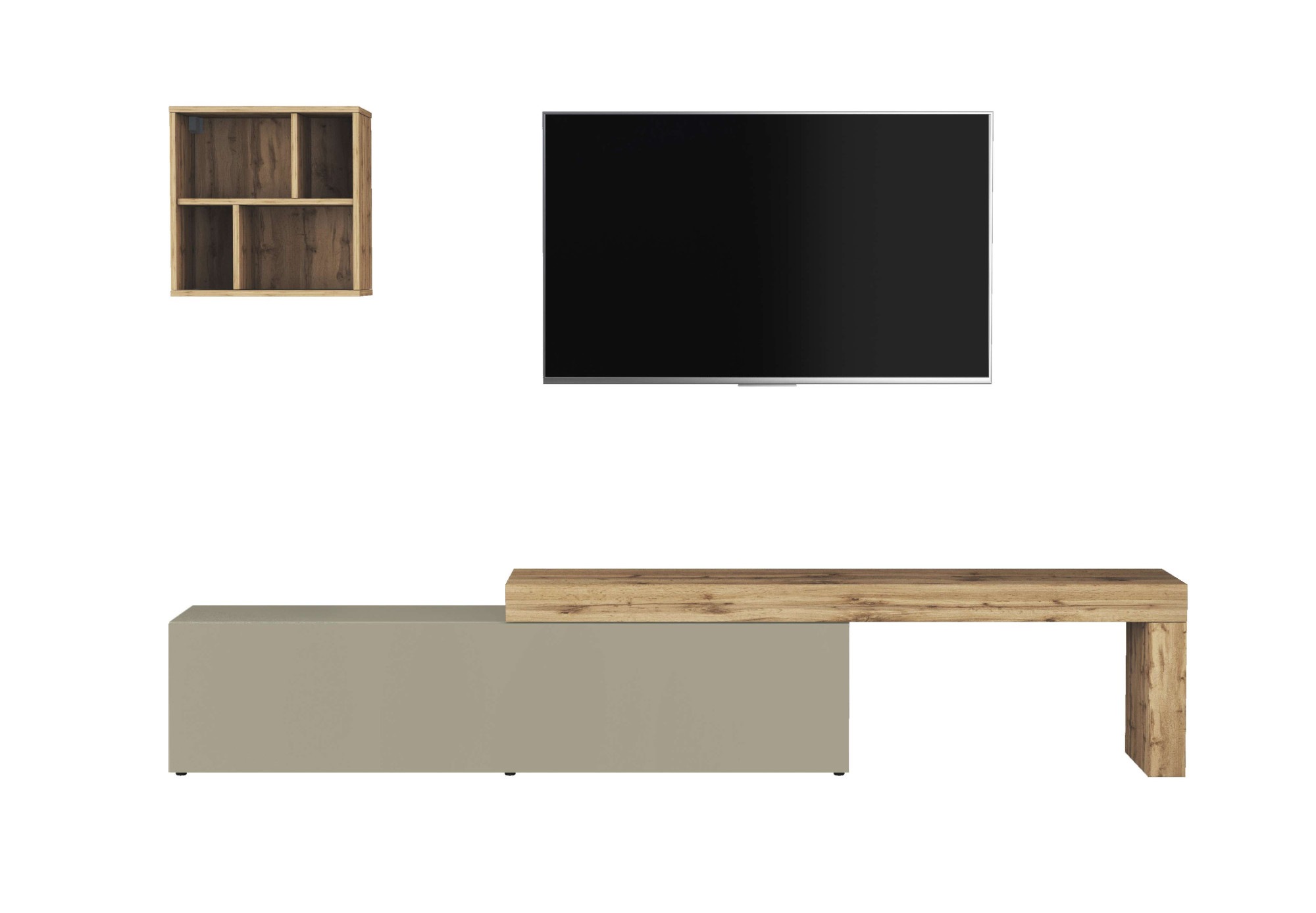 OTTO home TV-Wand "Chronos TV-Set, Wohnwand – Elemente frei platzierbar, Ma günstig online kaufen