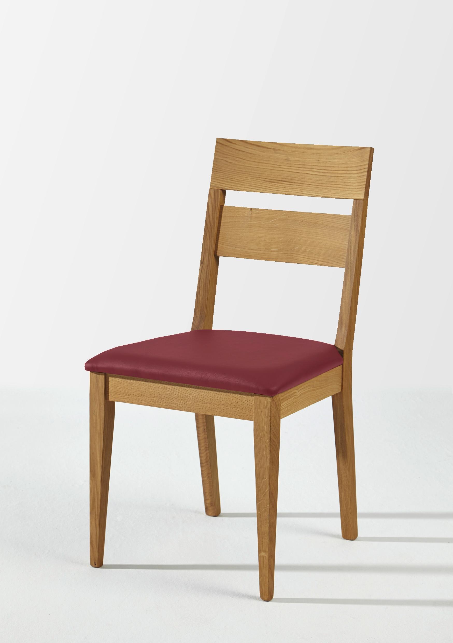 Thumbnail - massivline&more 4-Fußstuhl "Filippa-P" (Set) 2 Stk.Gestell aus Massivholz